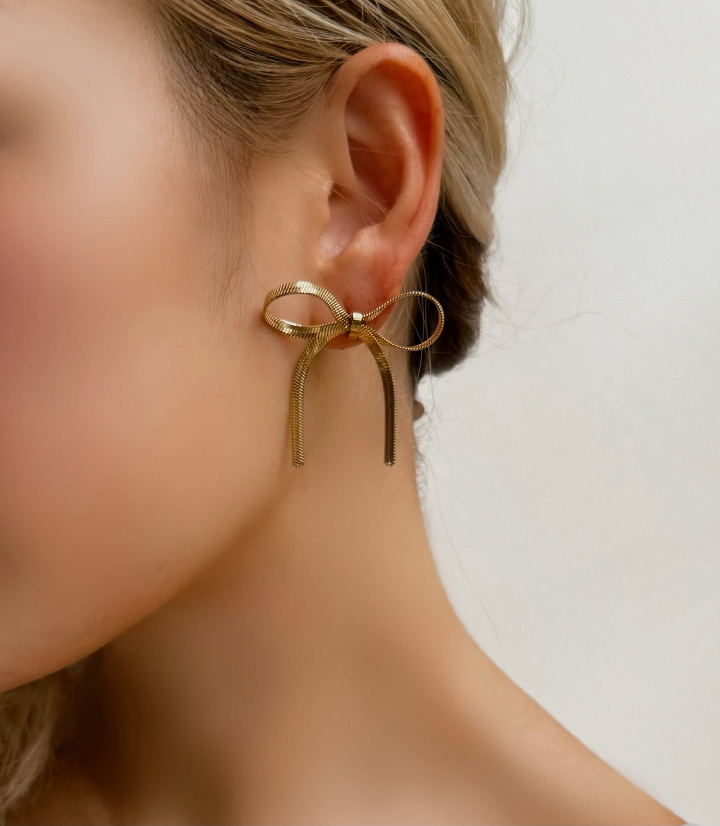 Ellie Bow Earrings by HEYMAEVE