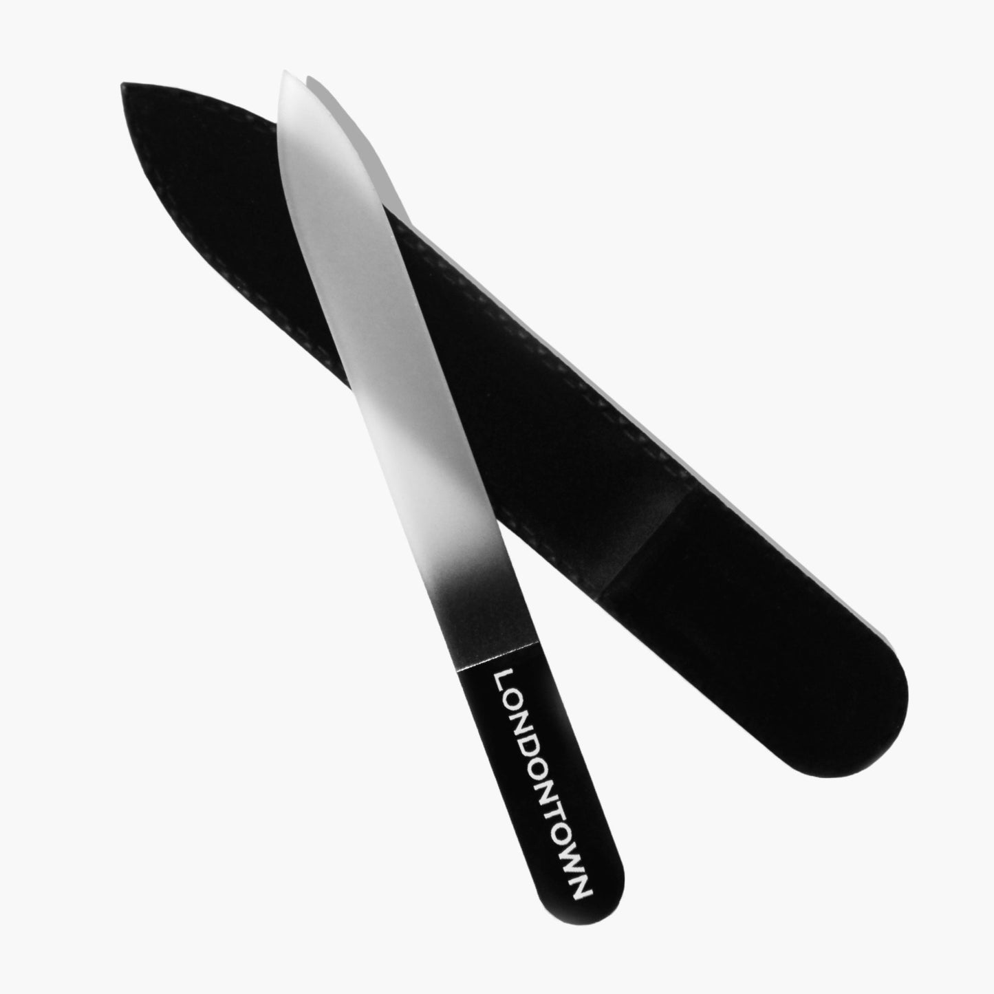 Black Glass Nail File by LONDONTOWN