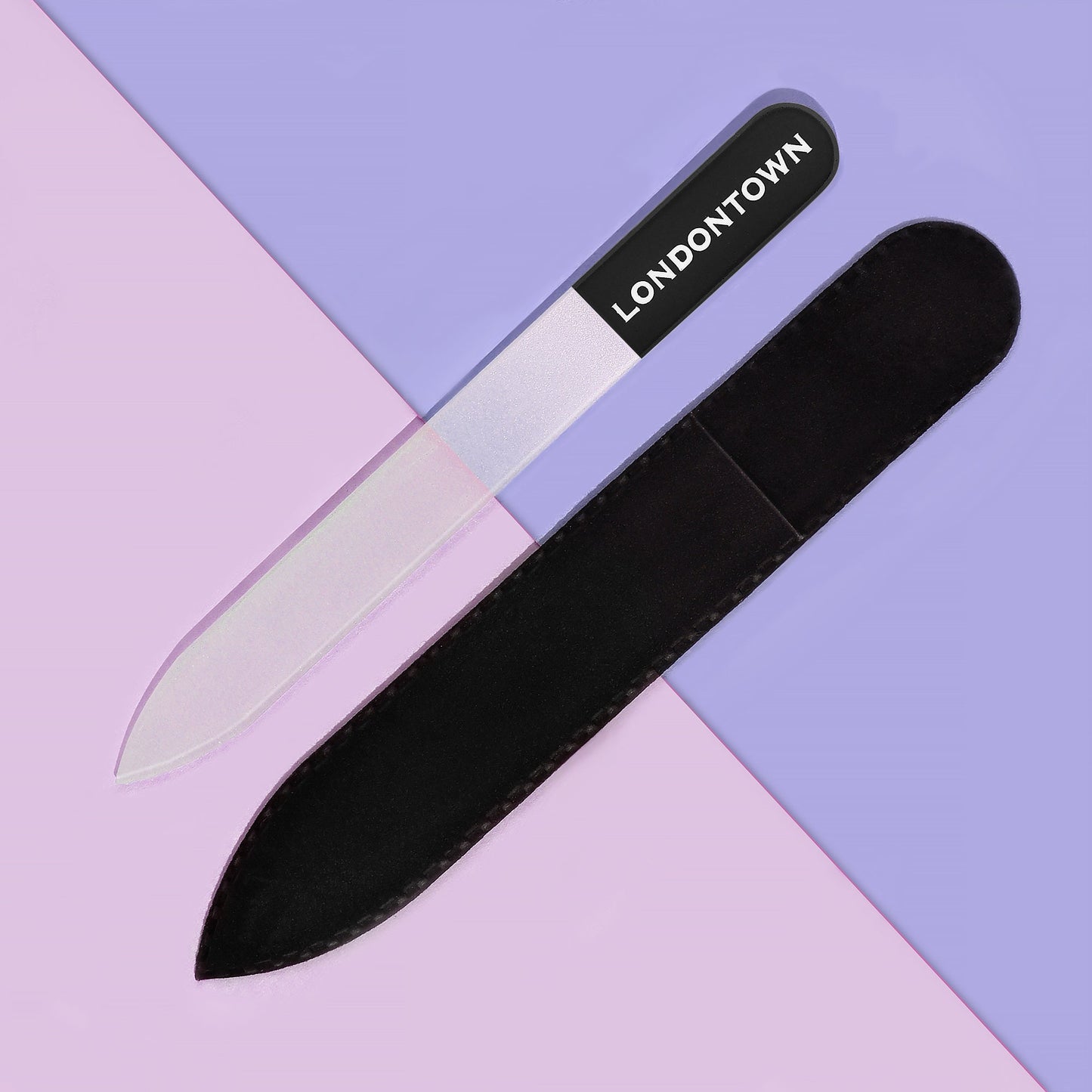 Black Glass Nail File by LONDONTOWN