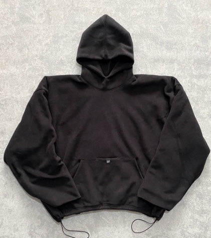 Yeezy Gap Engineered by Balenciaga Polar Fleece Padded Hoodie  - Black by Phantom Marketplace