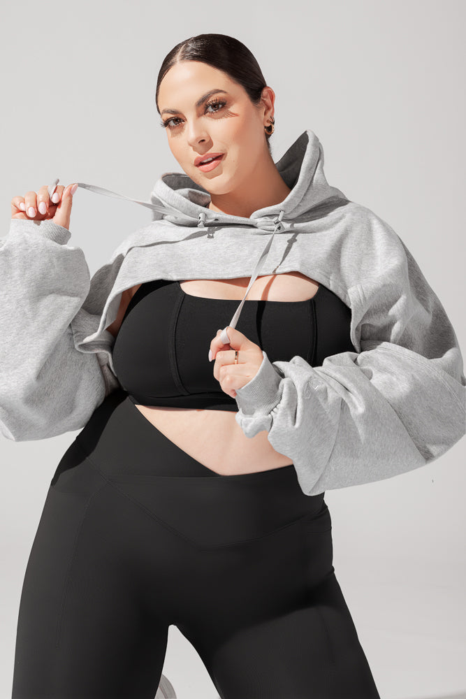 Cloud Shruggie - Heather Grey by POPFLEX®