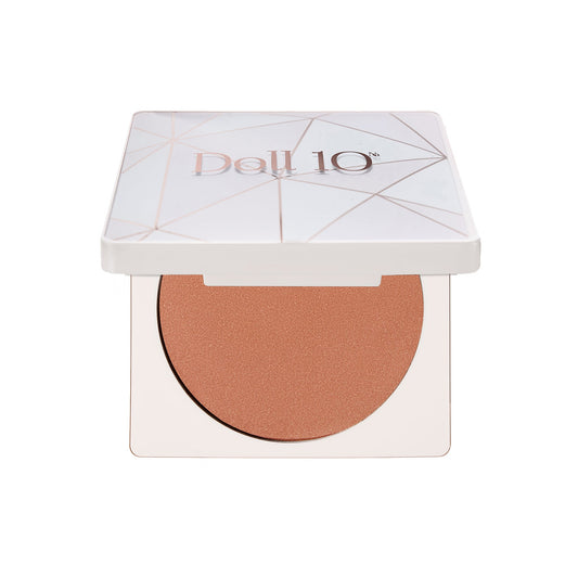 component half open to show bronzing powder