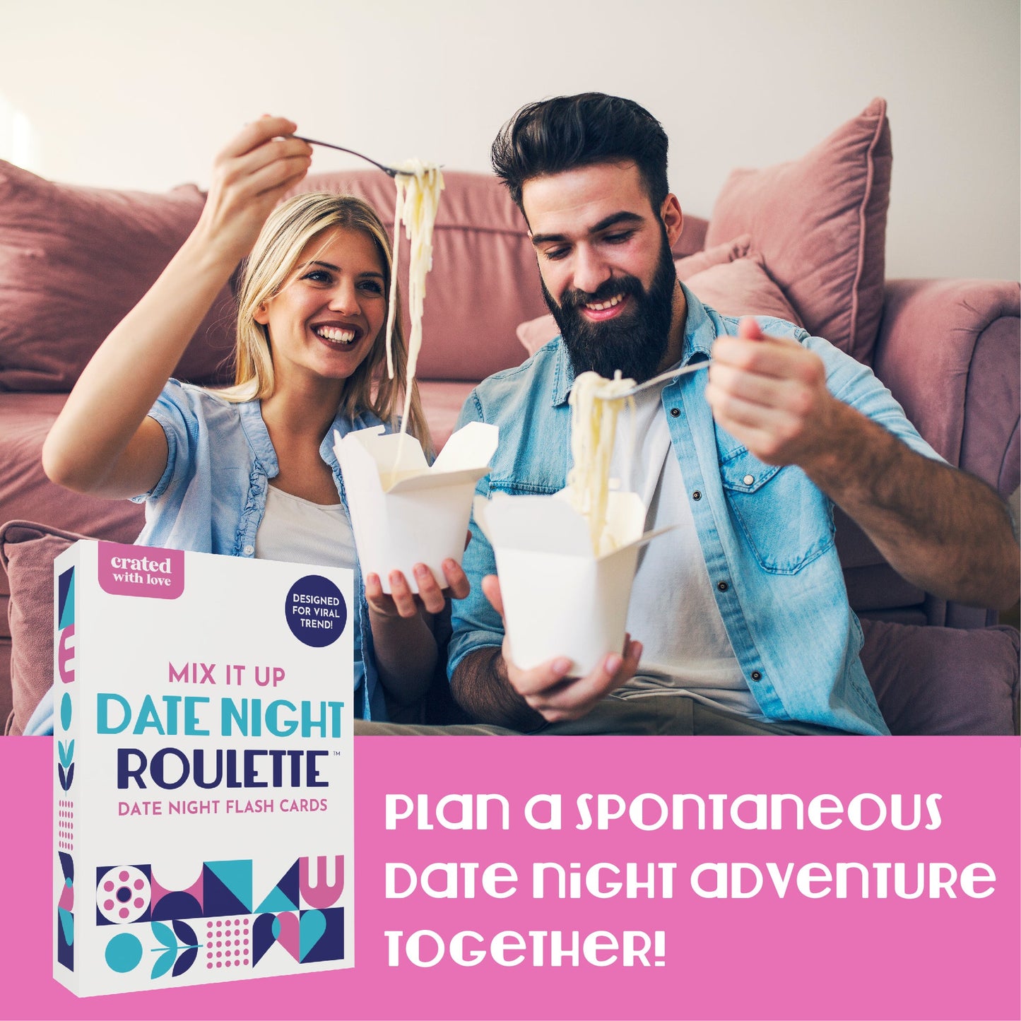 Mix It Up Date Night Roulette by Crated with Love