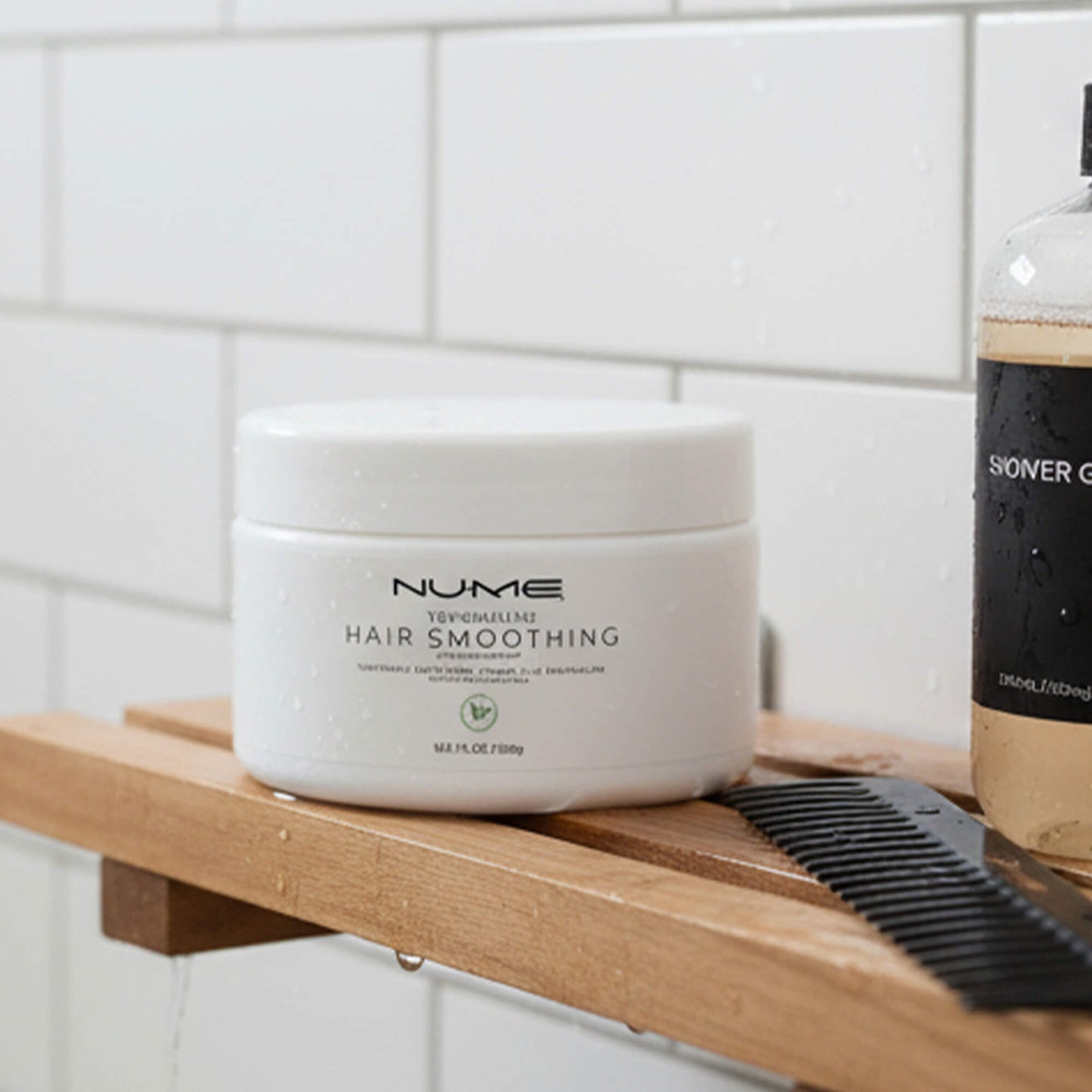 Vegan Tourmaline Hair Smoothing at Home Treatment