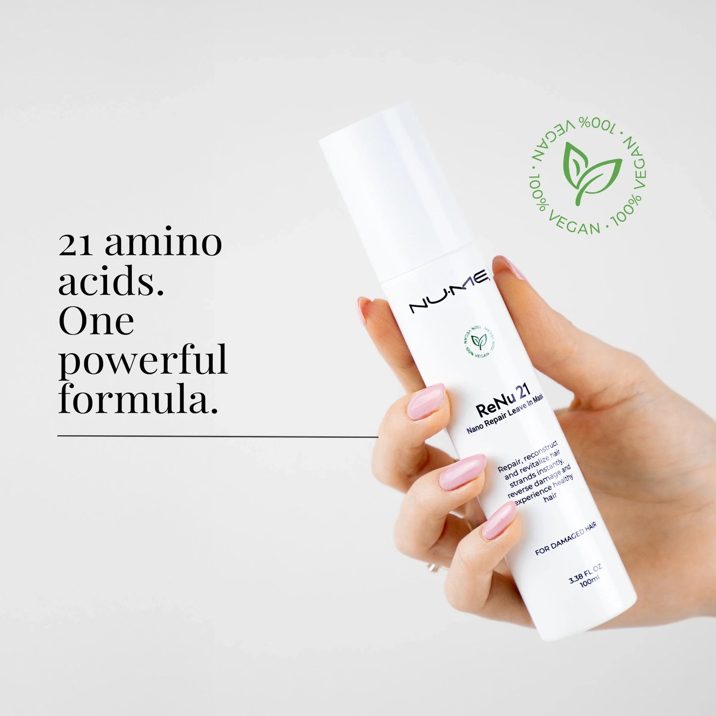 ReNu21 Nano Repair Leave-in Mask – Amino Acid Hair Treatment