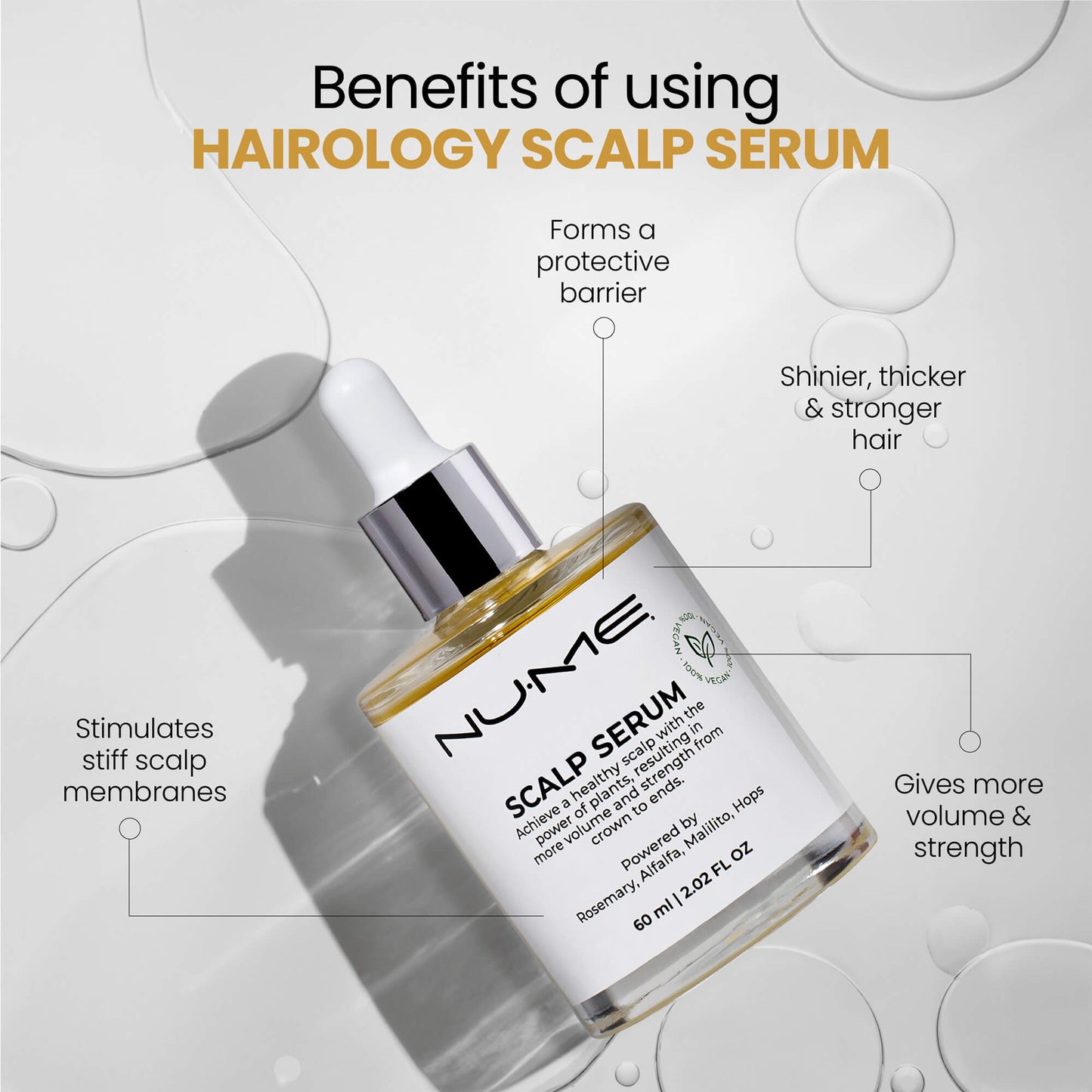 Vegan Scalp Support Serum – Daily Care for Thinning Hair