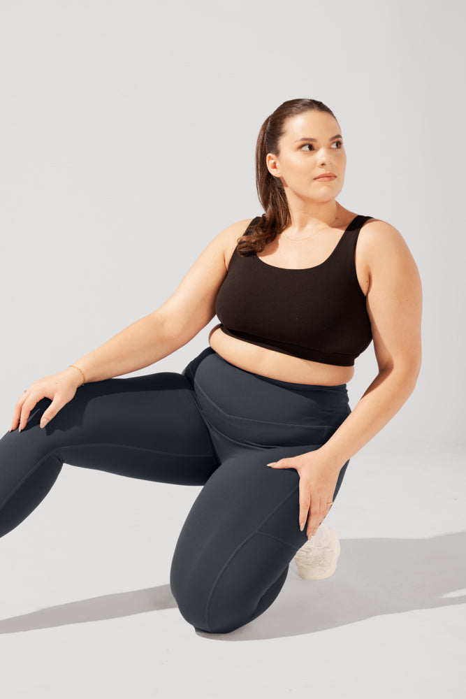 Supersculpt™ Leggings with Pockets (Soft Touch) - Smoky Grey by POPFLEX®