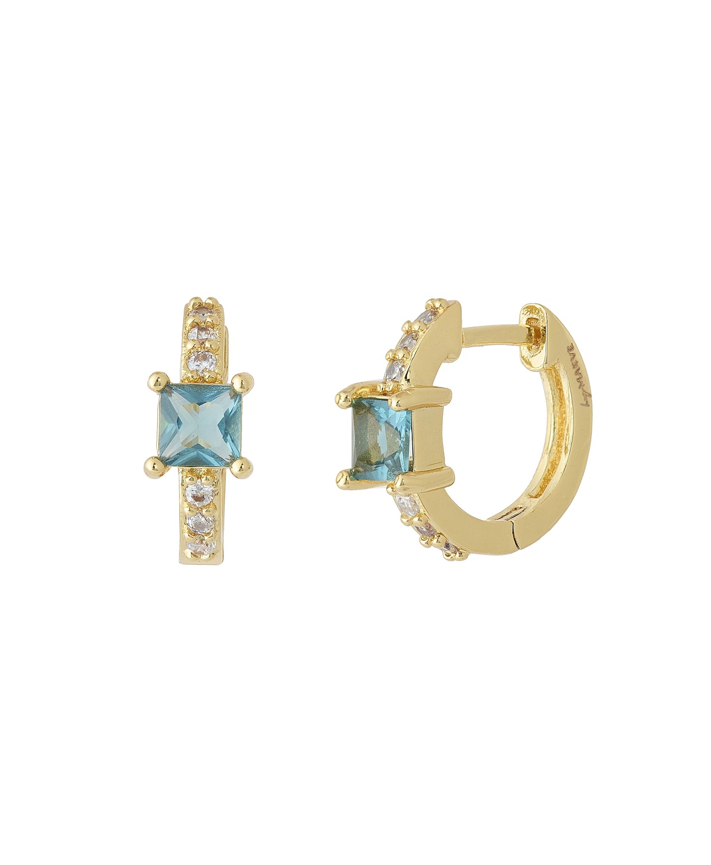 Ocean Micro Hoops by HEYMAEVE