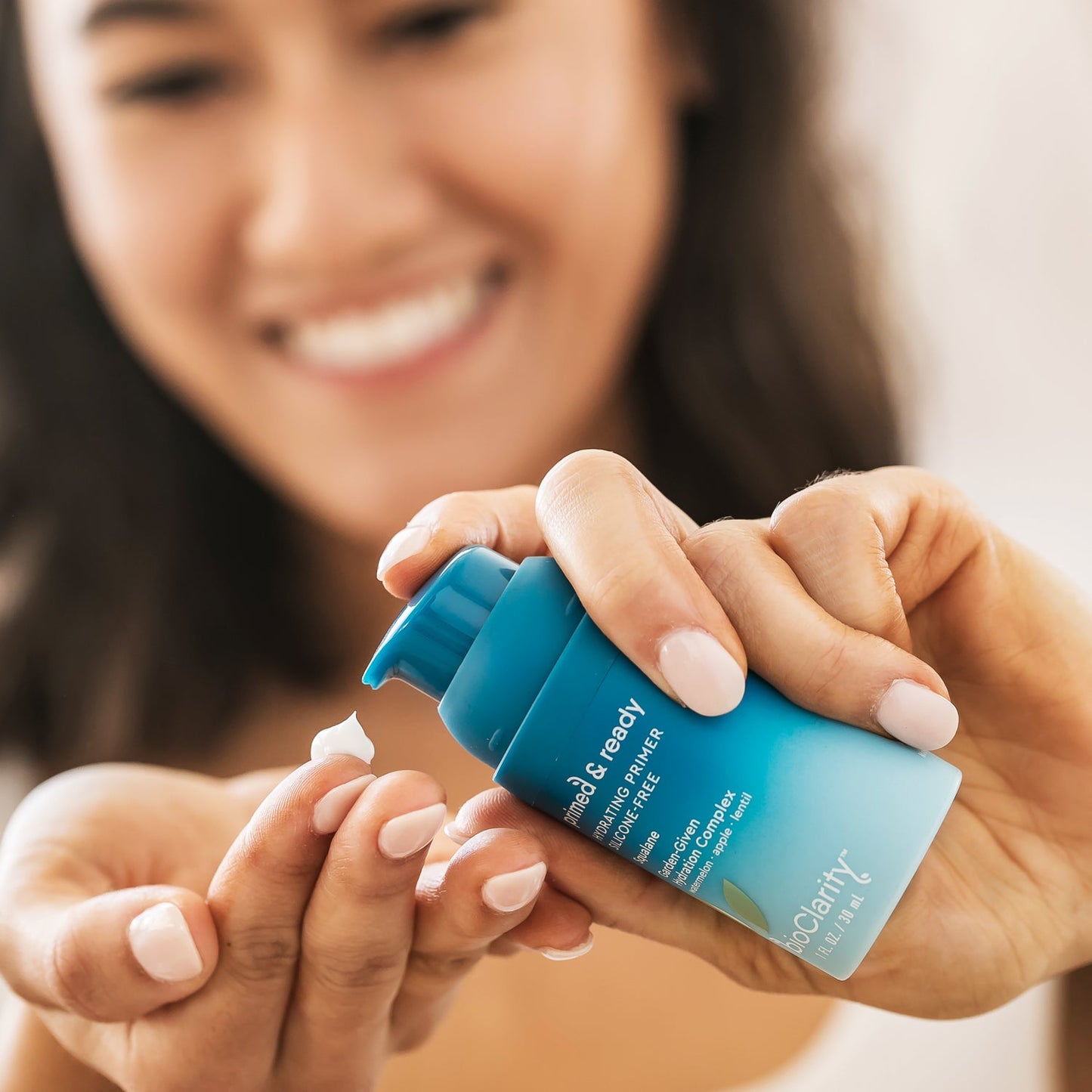 silicone-free primer for oily skin, dry skin, and balanced skin