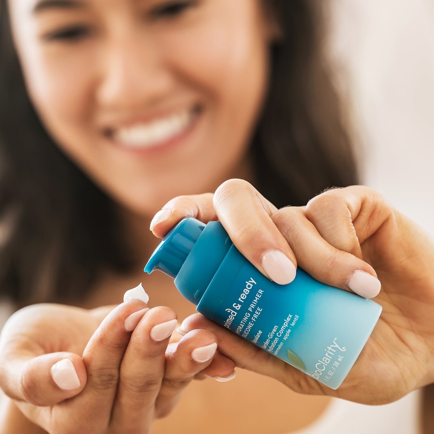 silicone-free primer for oily skin, dry skin, and balanced skin