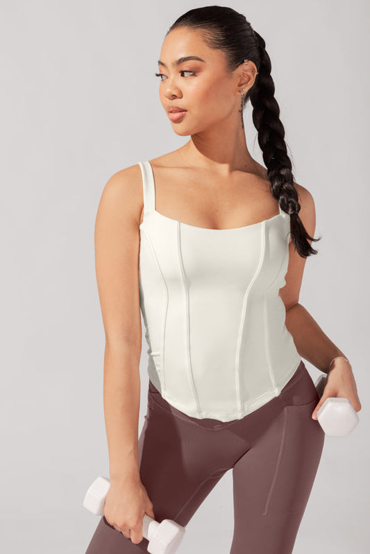 Corset Cami - Coconut Cream by POPFLEX®