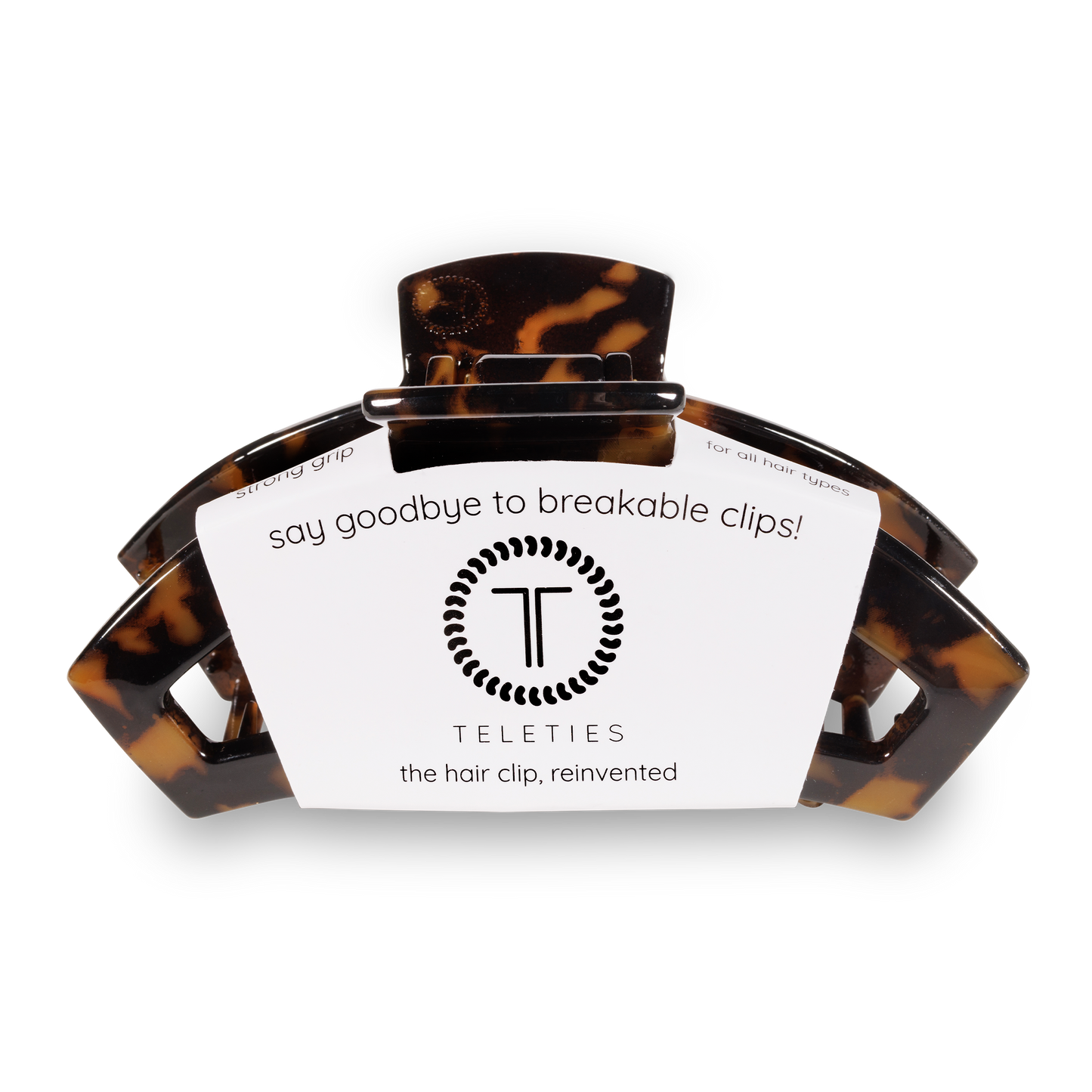 Open Tortoise Large Claw Hair Clip