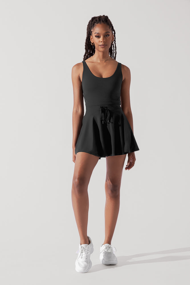 Twirl Dress - Black by POPFLEX®