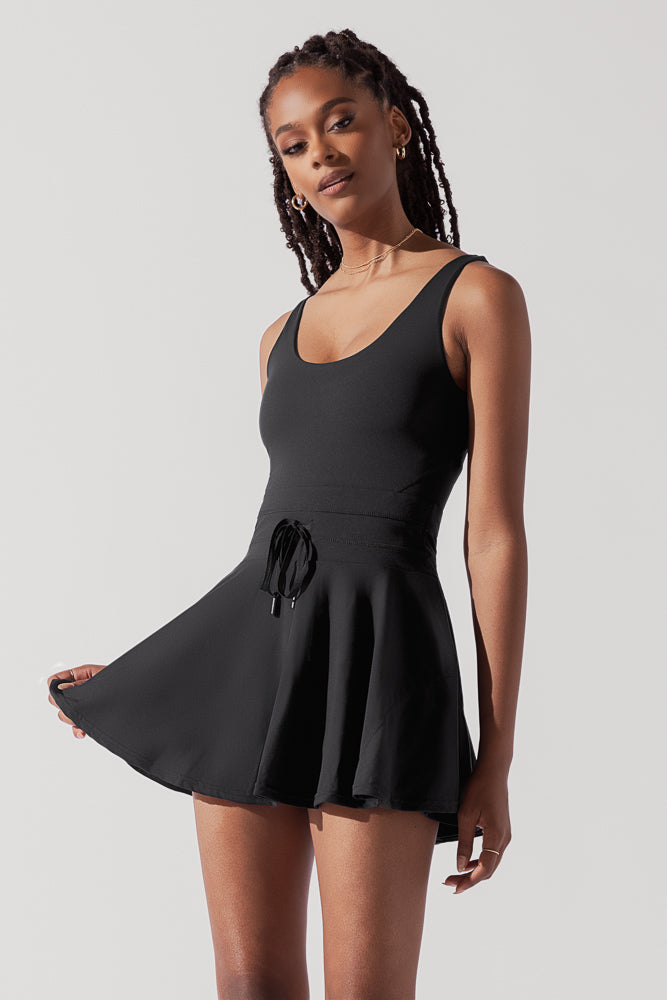 Twirl Dress - Black by POPFLEX®