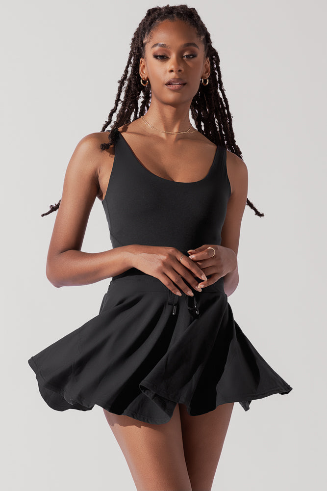 Twirl Dress - Black by POPFLEX®