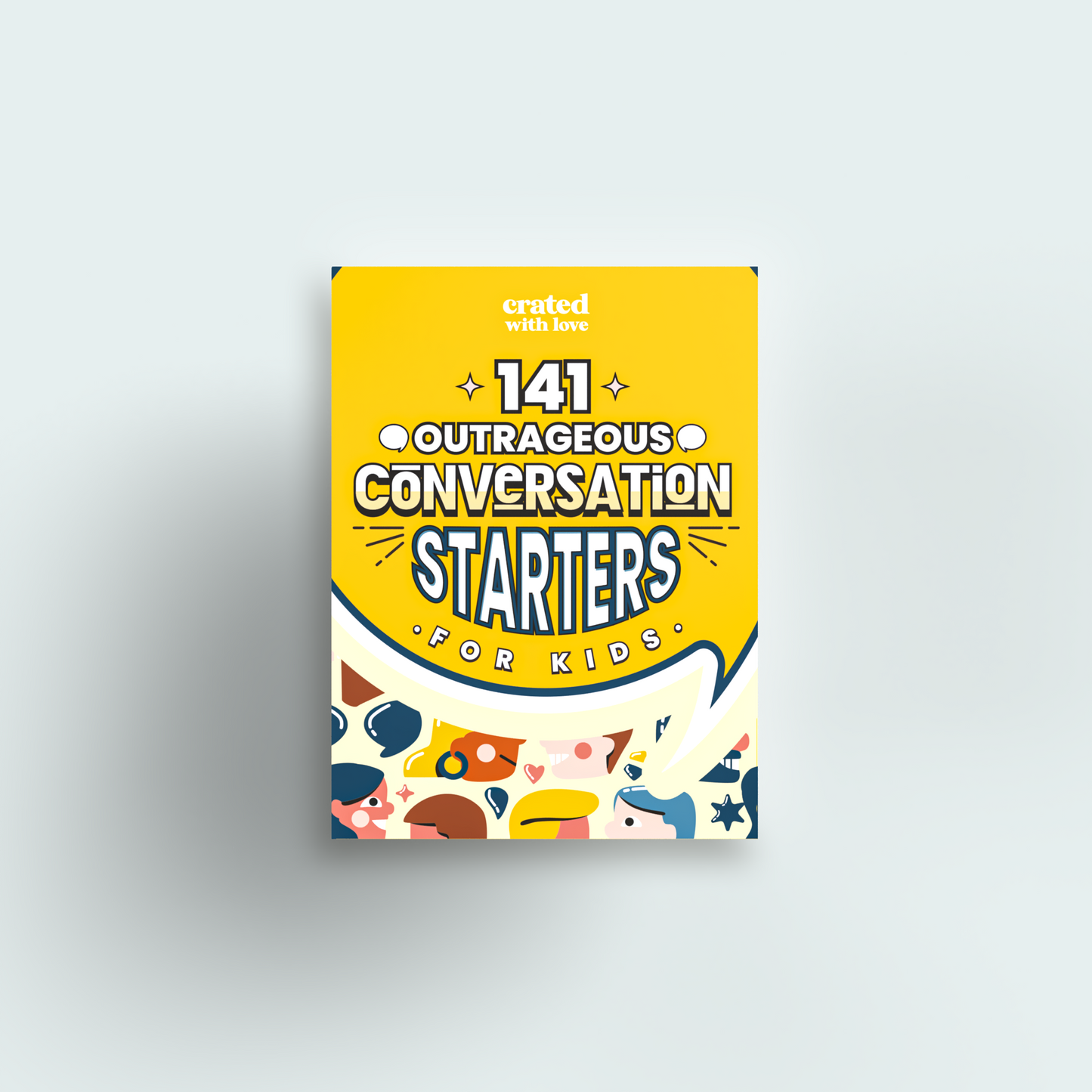 141 Outrageous Conversation Starters for Kids by Crated with Love