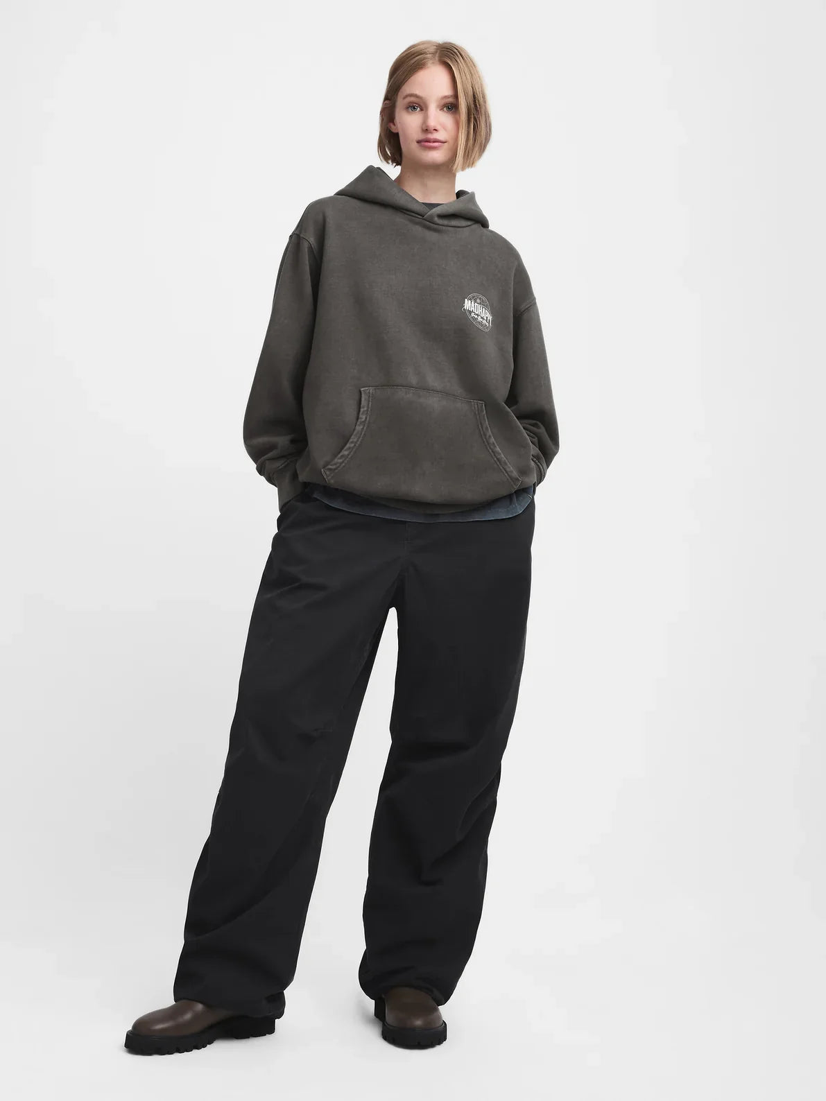 Gap - MadHappy - Globe Hoodie - Moonless by Phantom Marketplace