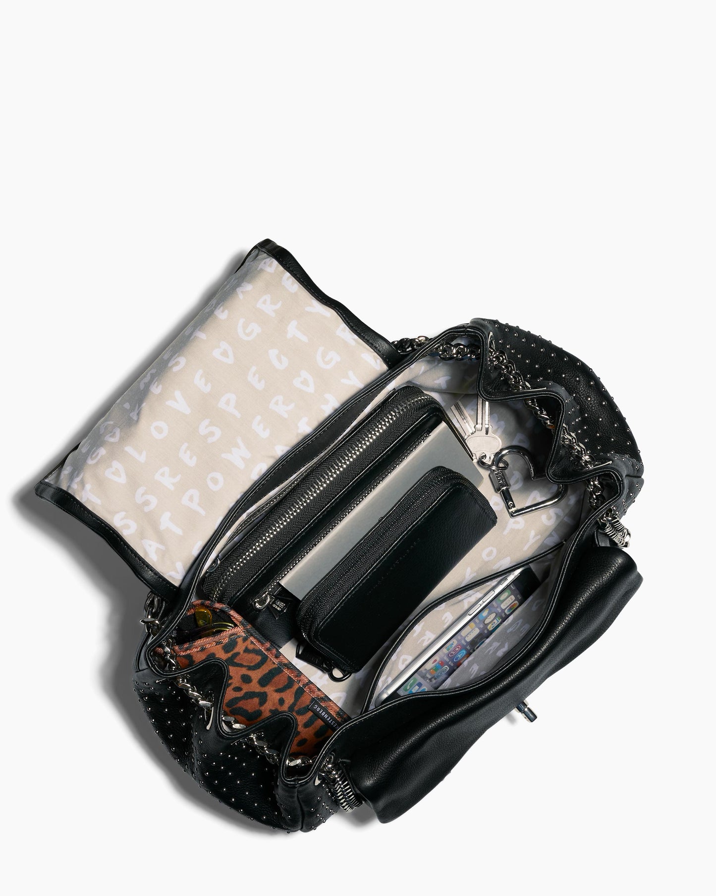 Chain Reaction Novelty Large Satchel by Aimee Kestenberg