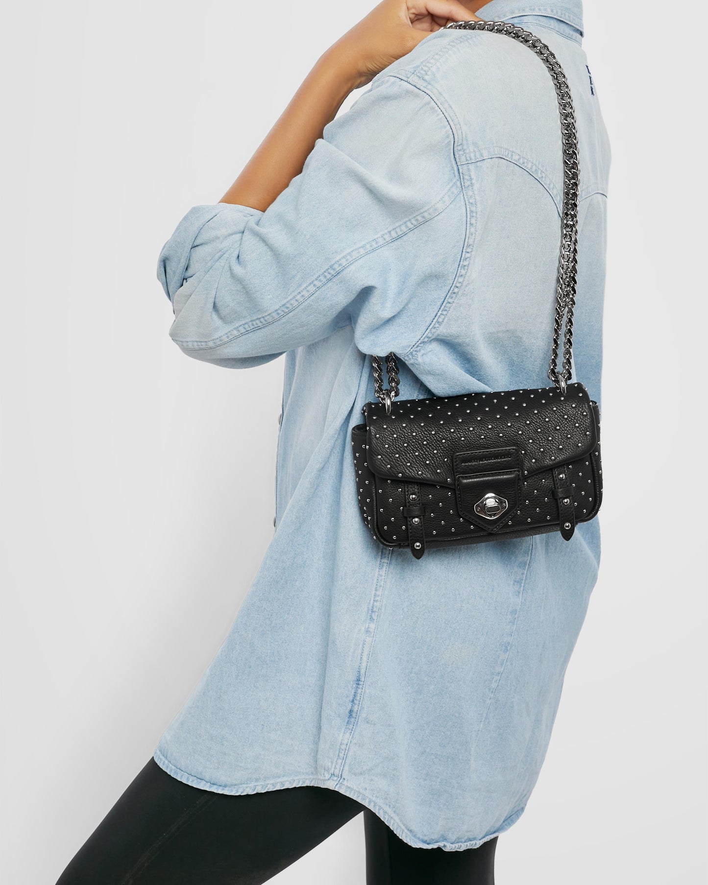 Chain Reaction Novelty Mini Shoulder Bag by Aimee Kestenberg