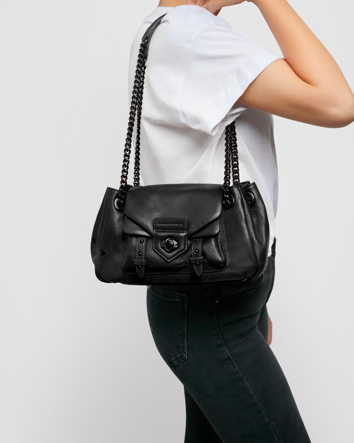 Chain Reaction Satchel by Aimee Kestenberg