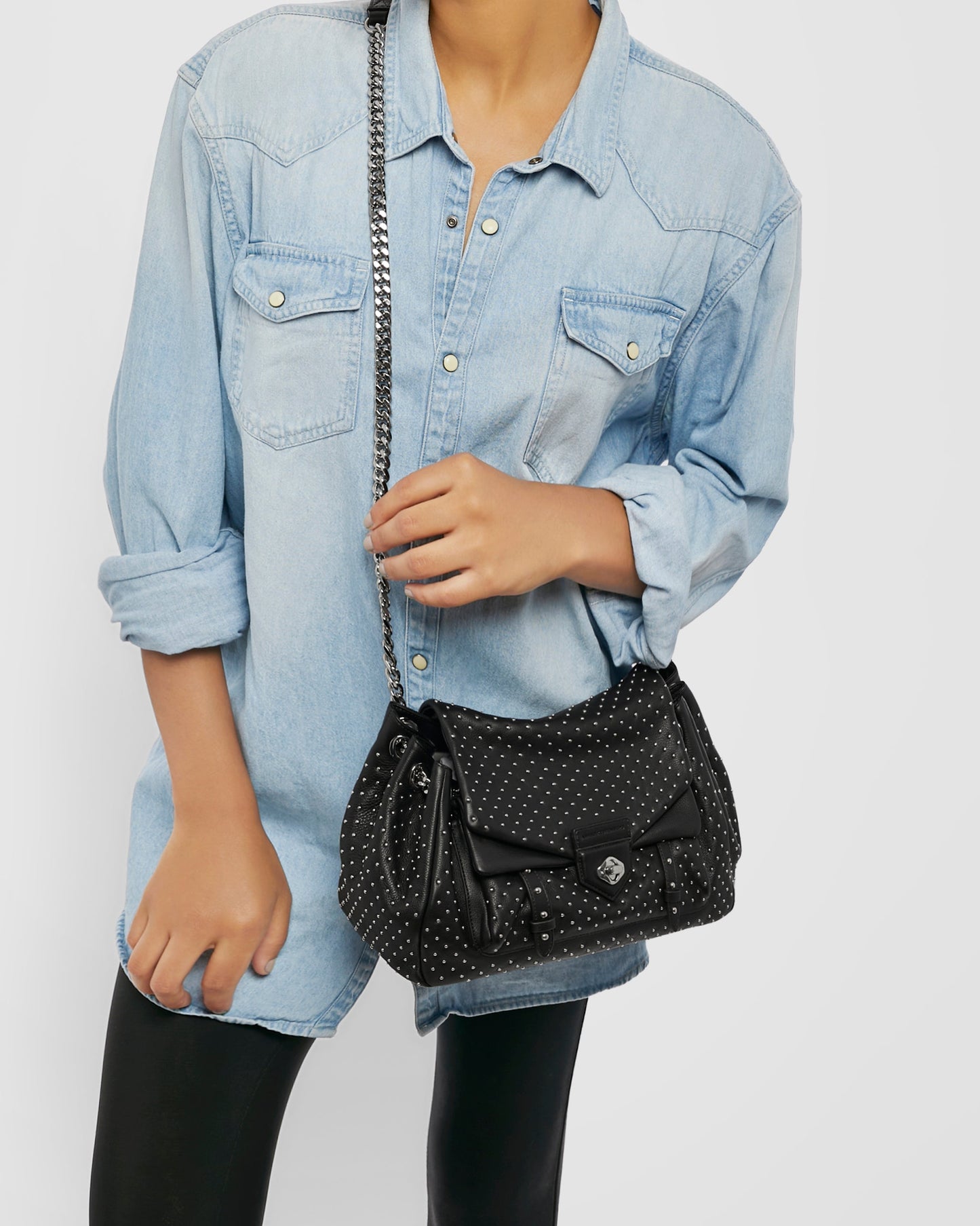 Chain Reaction Novelty Satchel by Aimee Kestenberg