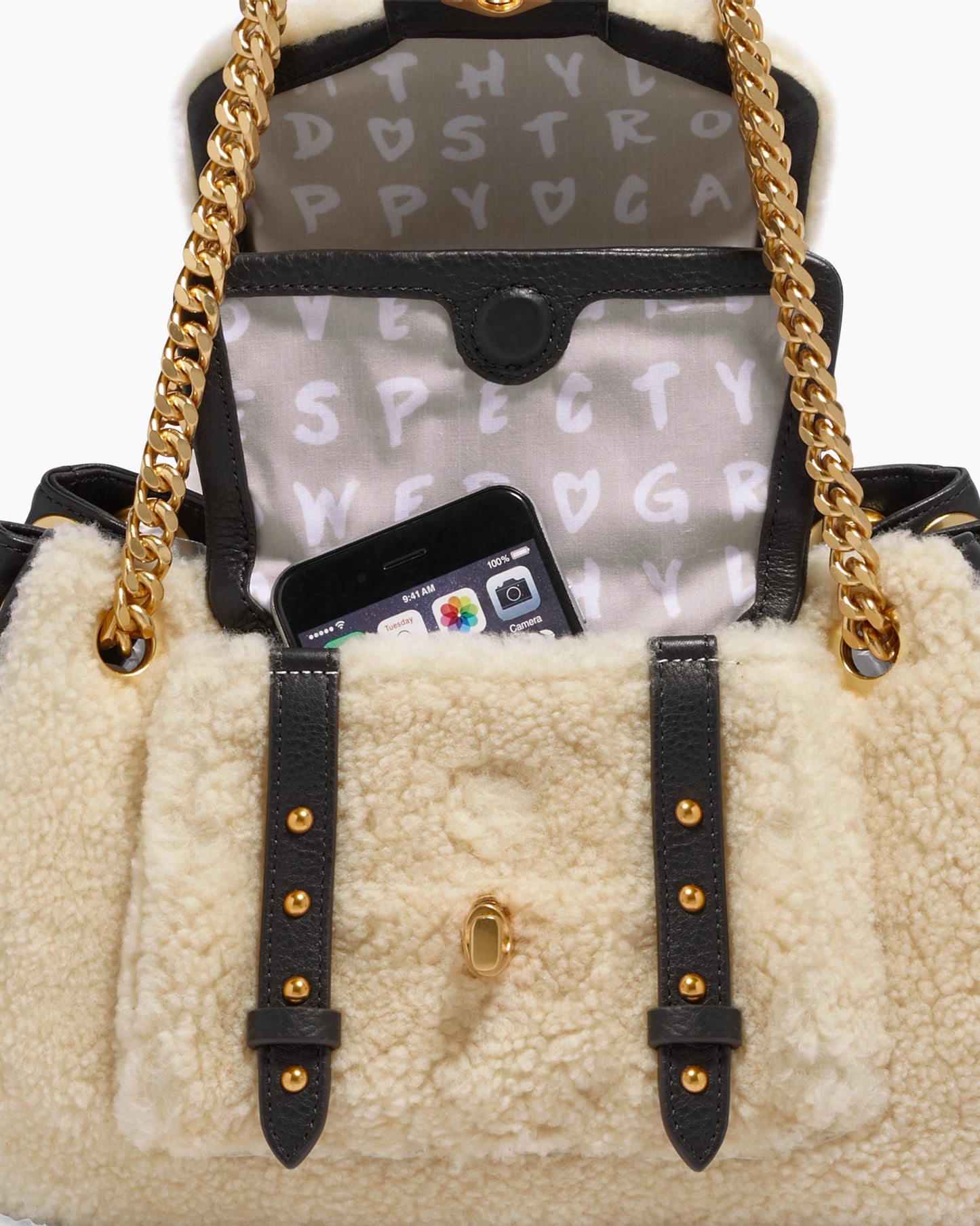 Chain Reaction Novelty Satchel by Aimee Kestenberg