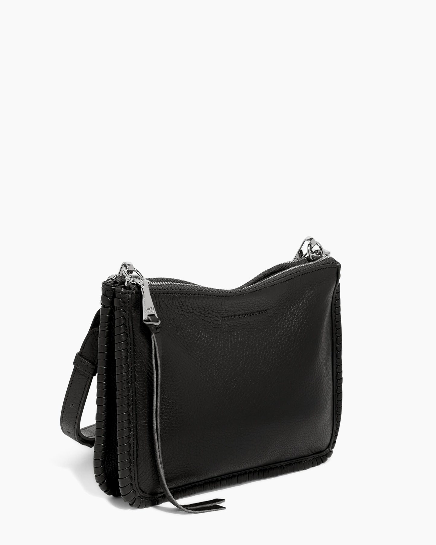 Famous Double Top Zip Crossbody by Aimee Kestenberg