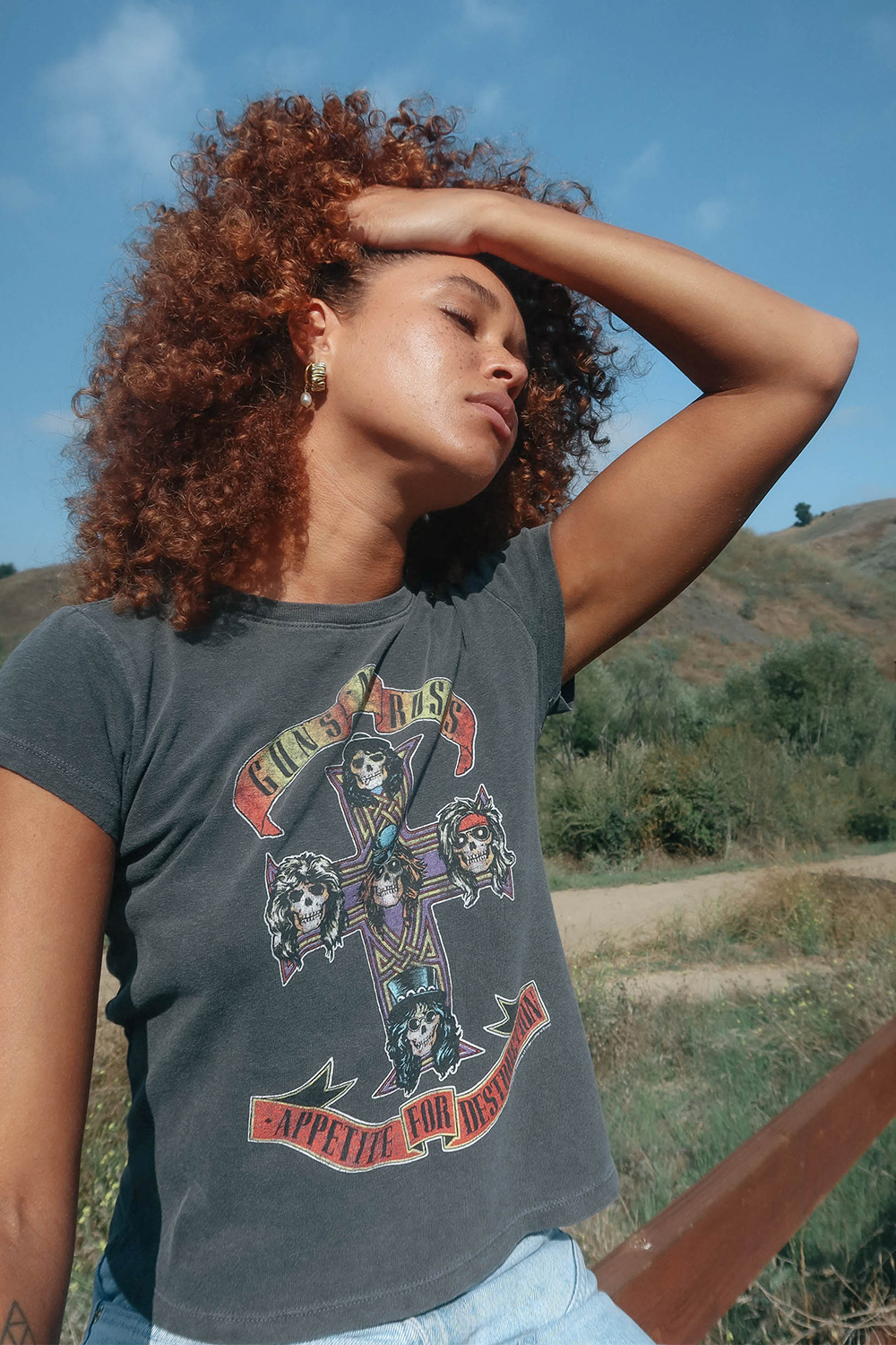 Guns N Roses Appetite For Destruction Shrunken Tee by People of Leisure