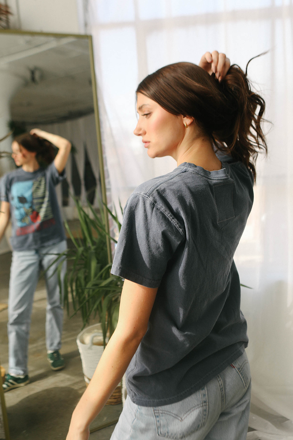 Guns N Roses Flower Skull Tee by People of Leisure