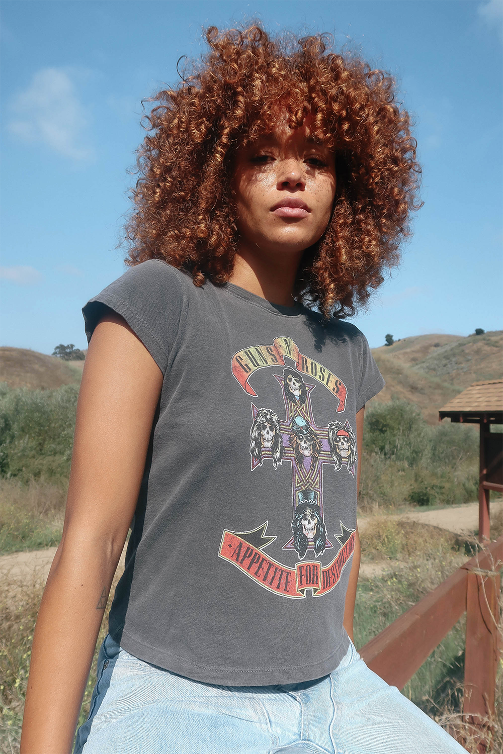 Guns N Roses Appetite For Destruction Shrunken Tee by People of Leisure