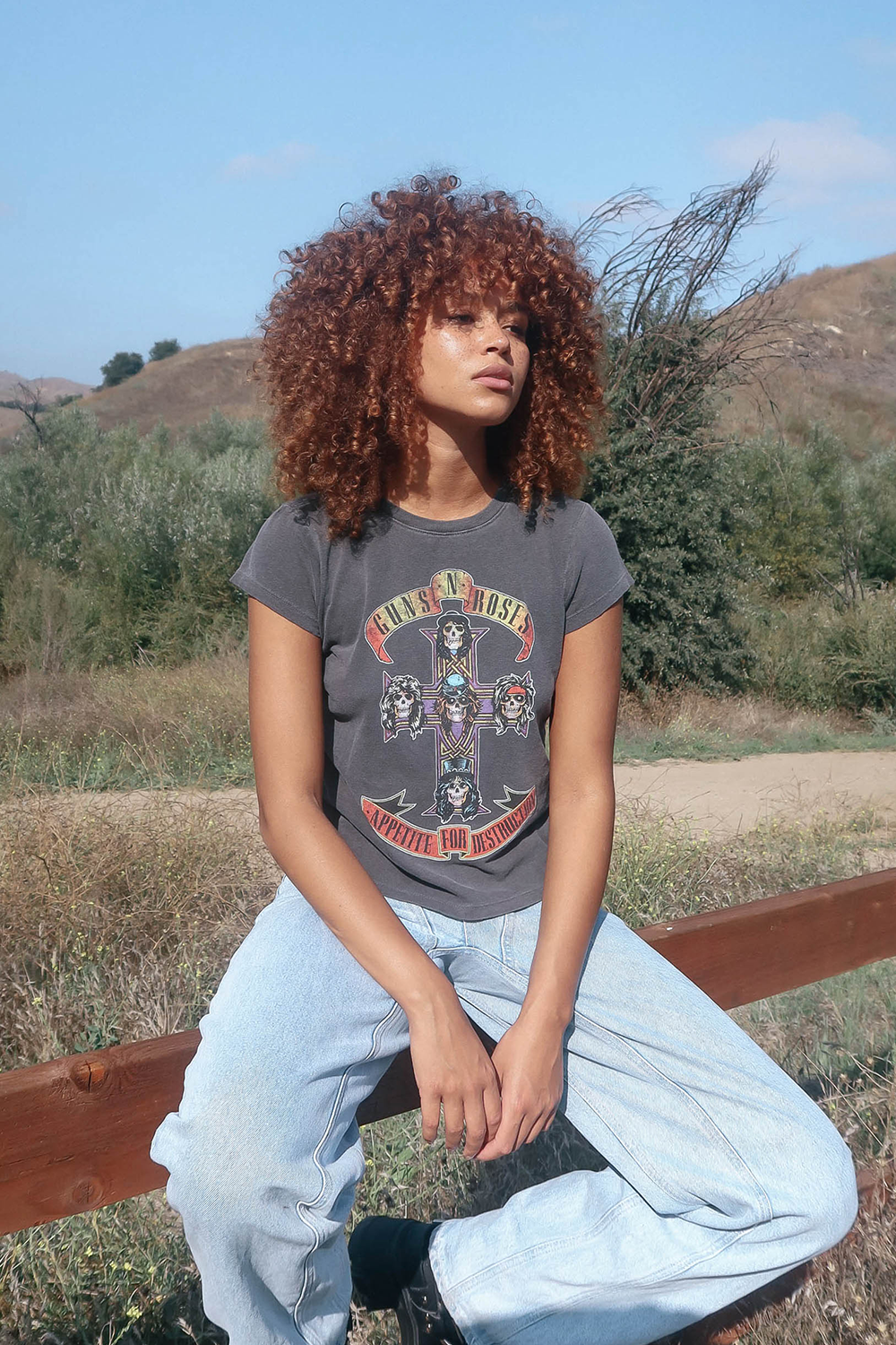 Guns N Roses Appetite For Destruction Shrunken Tee by People of Leisure