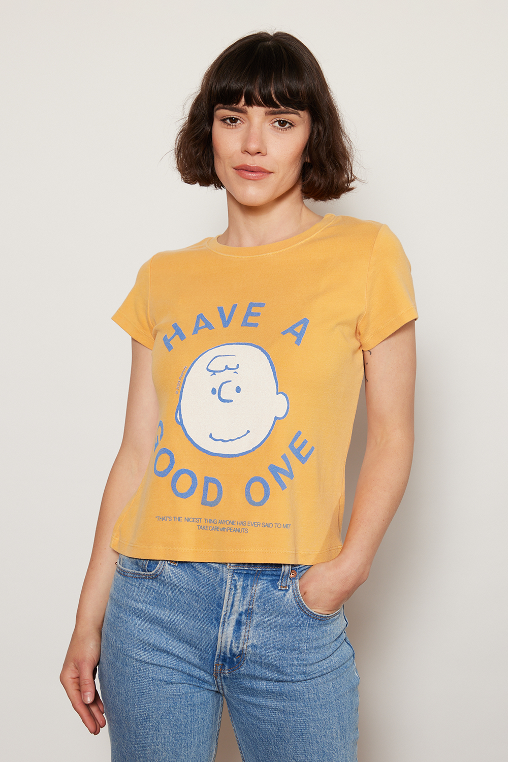 Peanuts Have A Good One Baby Tee by People of Leisure