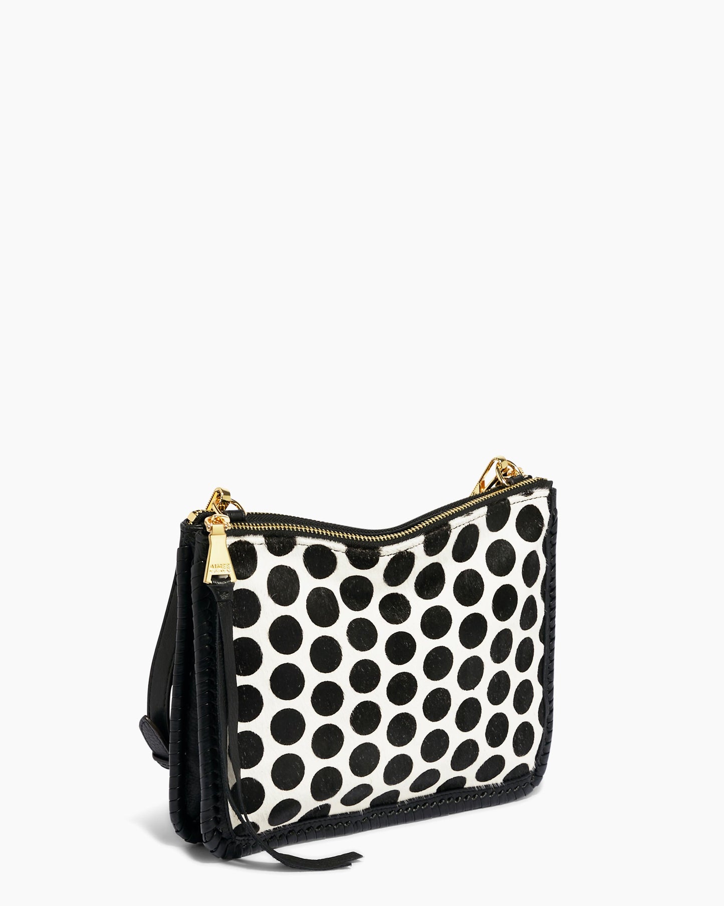 Famous Double Top Zip Crossbody by Aimee Kestenberg