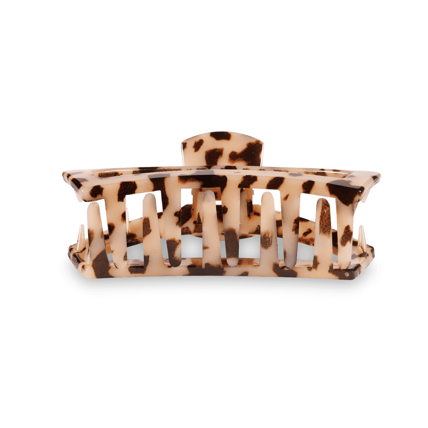 Open Blonde Tortoise Small Claw Hair Clip