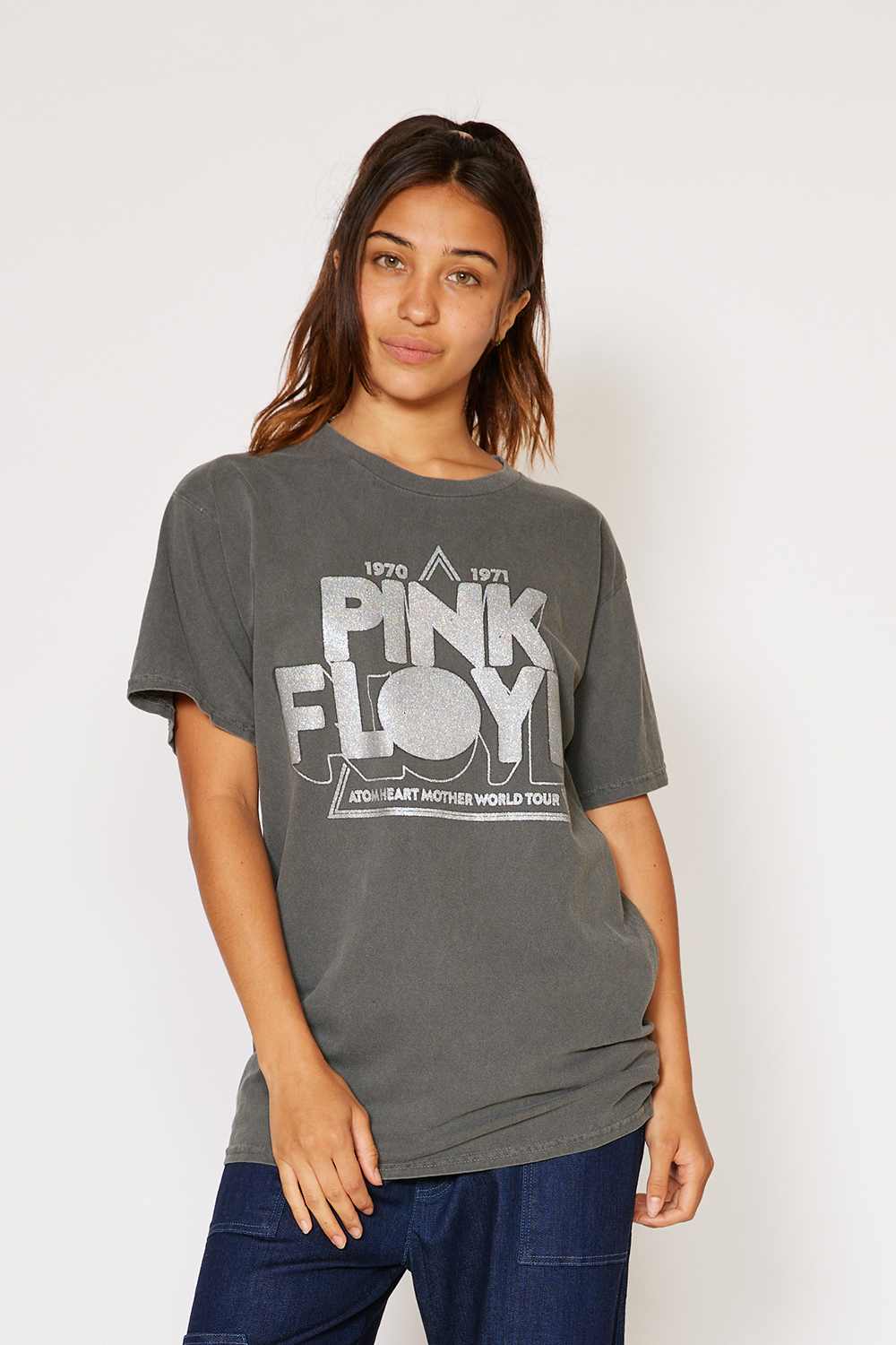 Pink Floyd World Tour Glitter Tee by People of Leisure