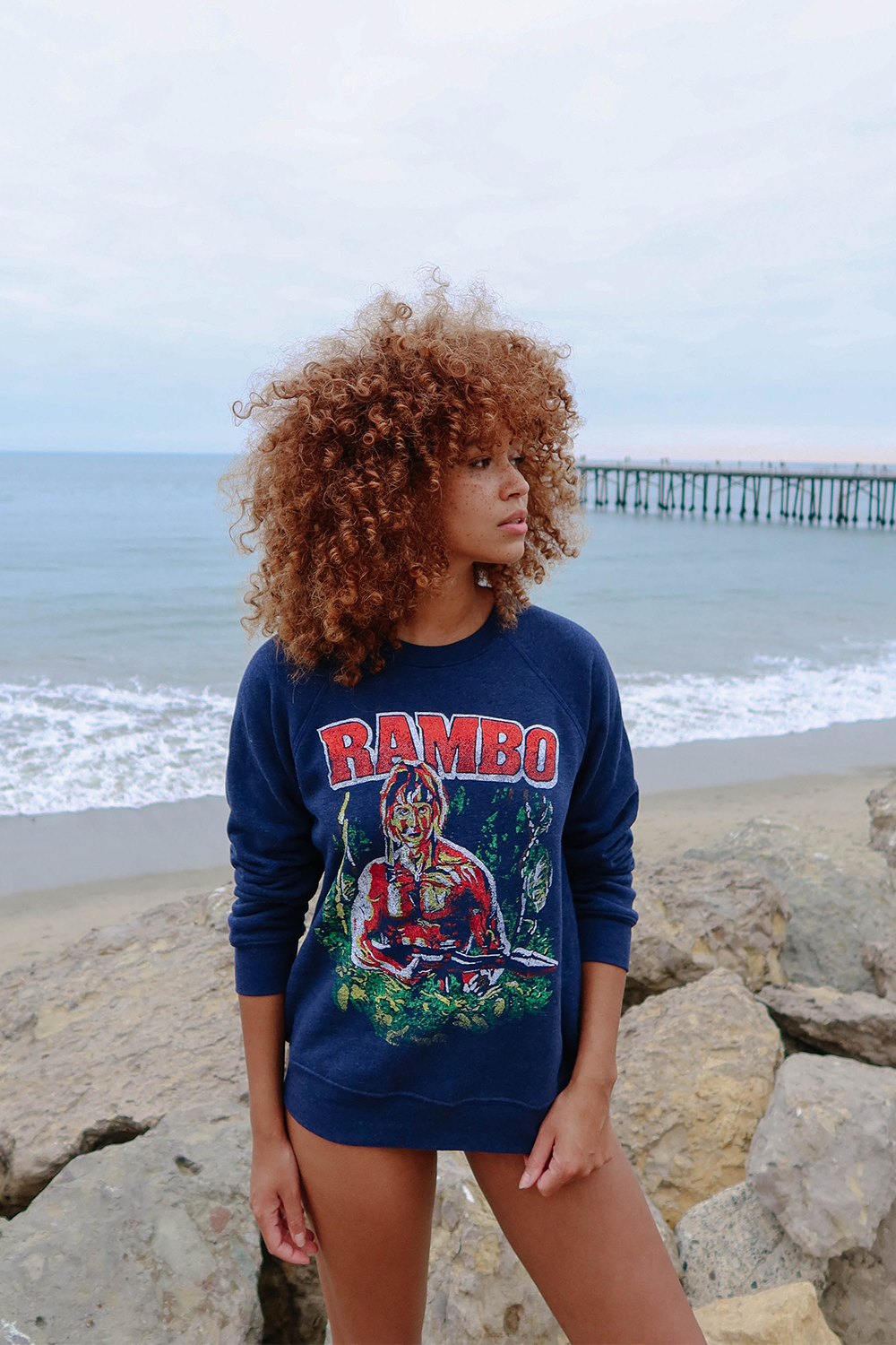 Rambo Fleece Sweatshirt by People of Leisure