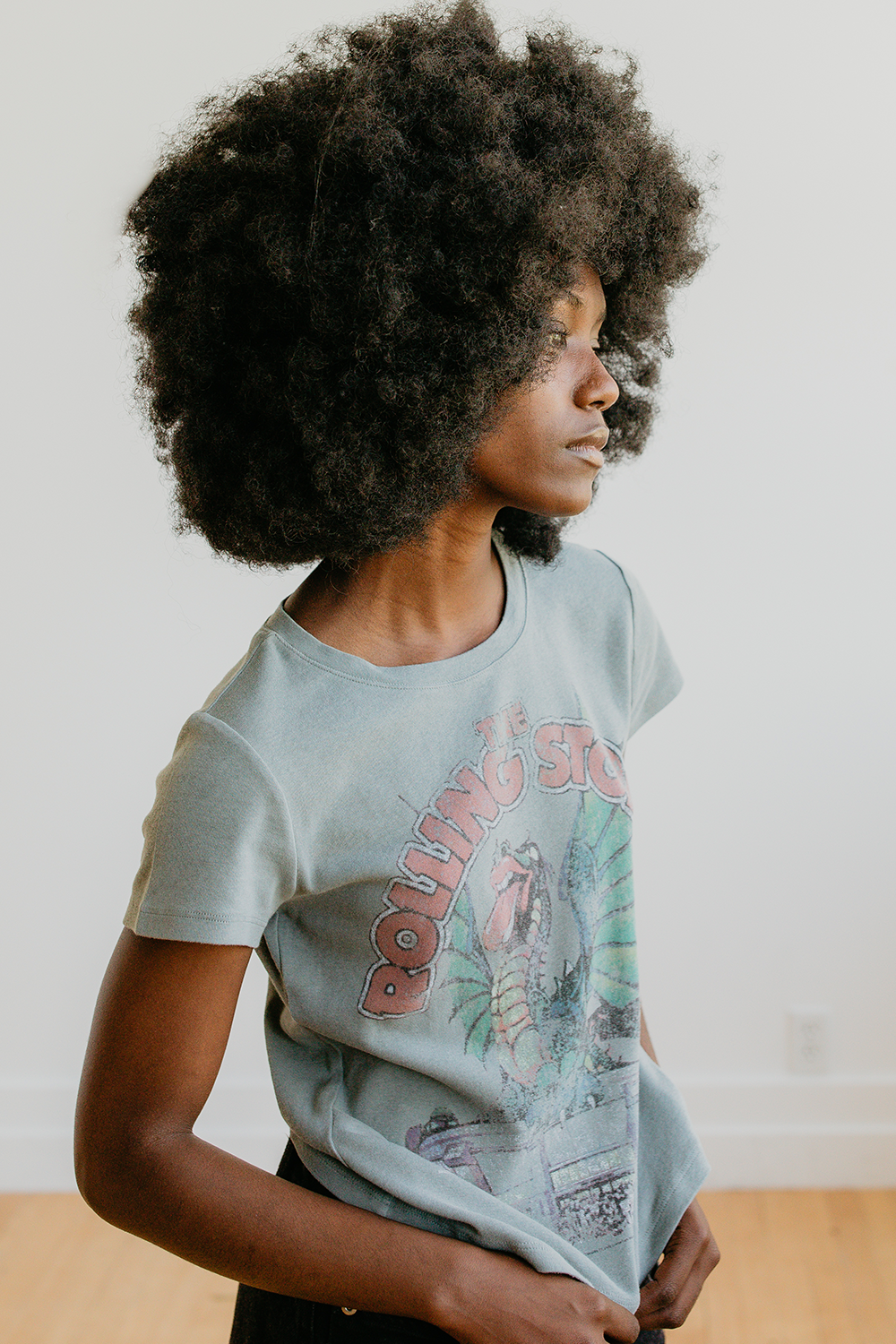 Rolling Stones Dragon Stadium Baby Tee by People of Leisure