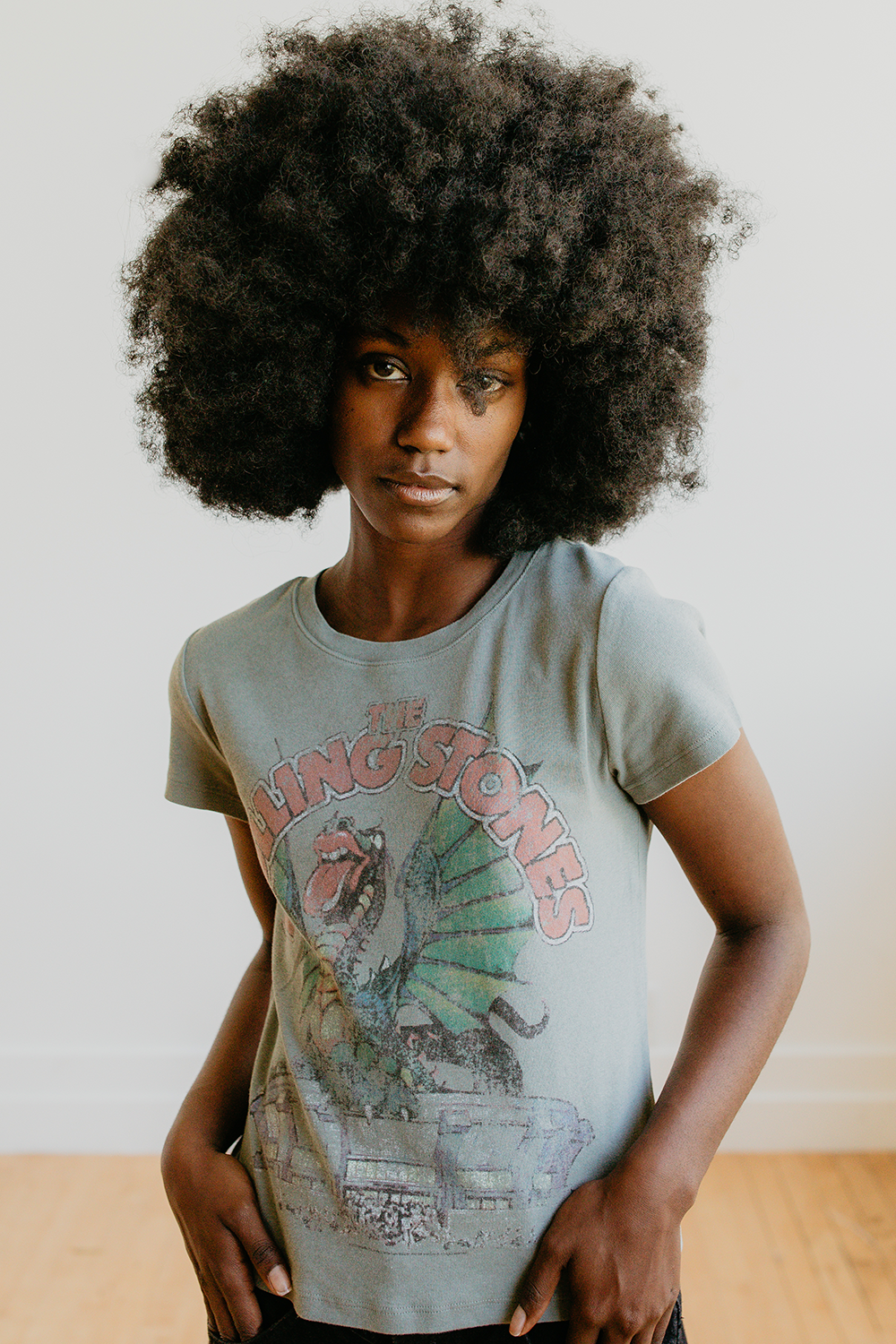 Rolling Stones Dragon Stadium Baby Tee by People of Leisure