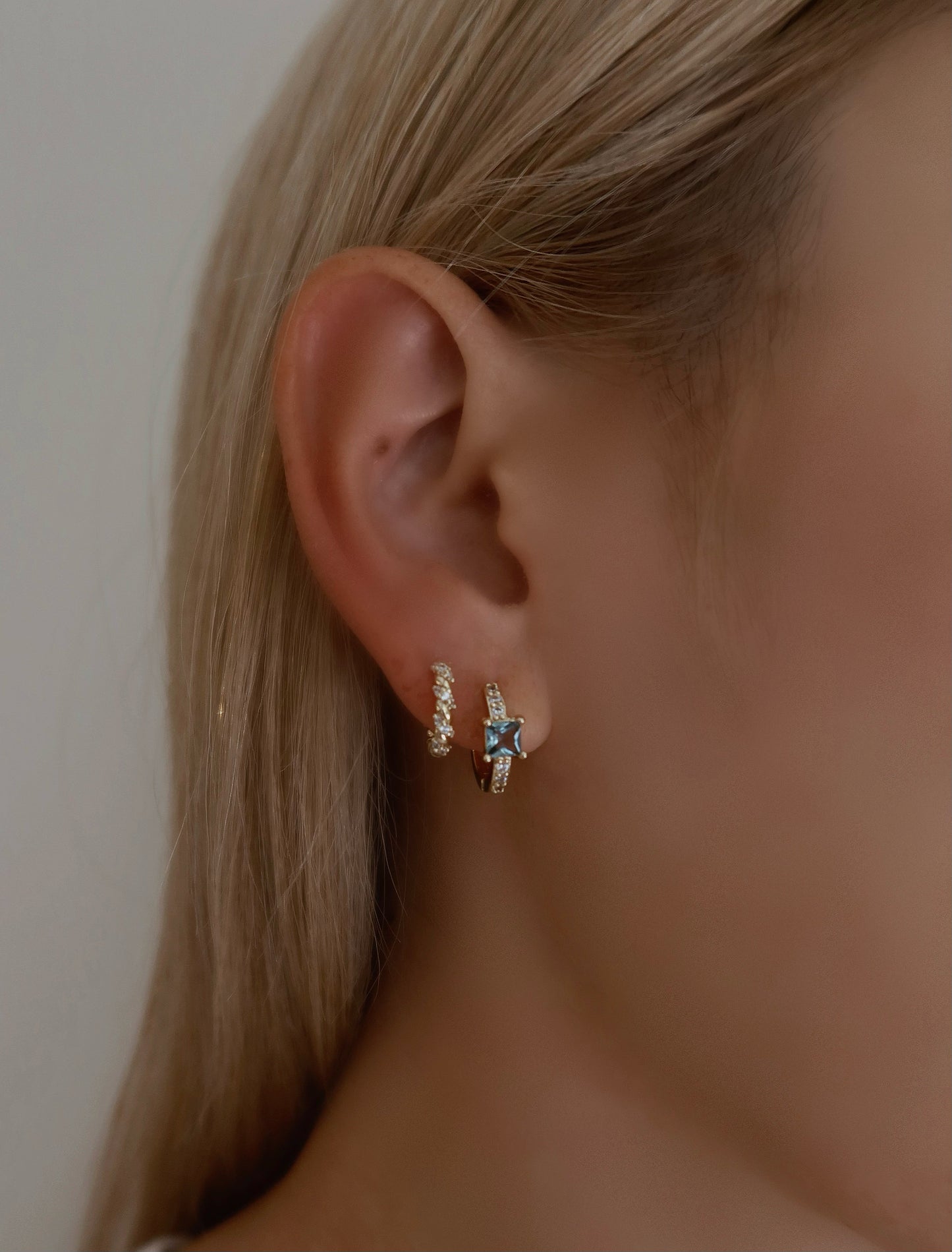 Ocean Micro Hoops by HEYMAEVE