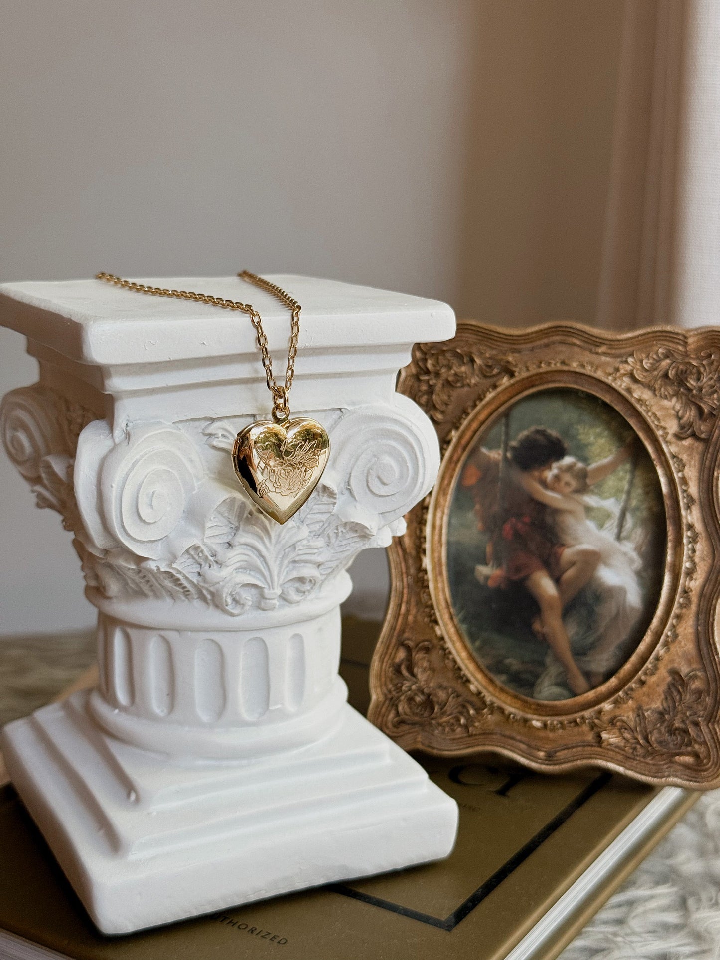 Forever Love Locket Necklace by HEYMAEVE