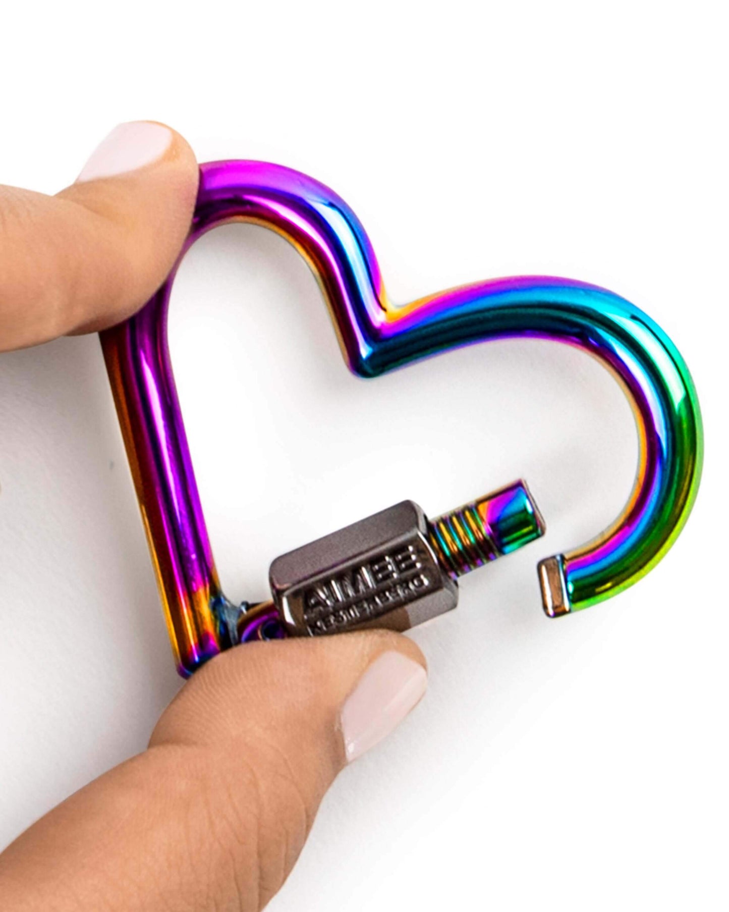 It's A Love Thing Heart Carabiner by Aimee Kestenberg