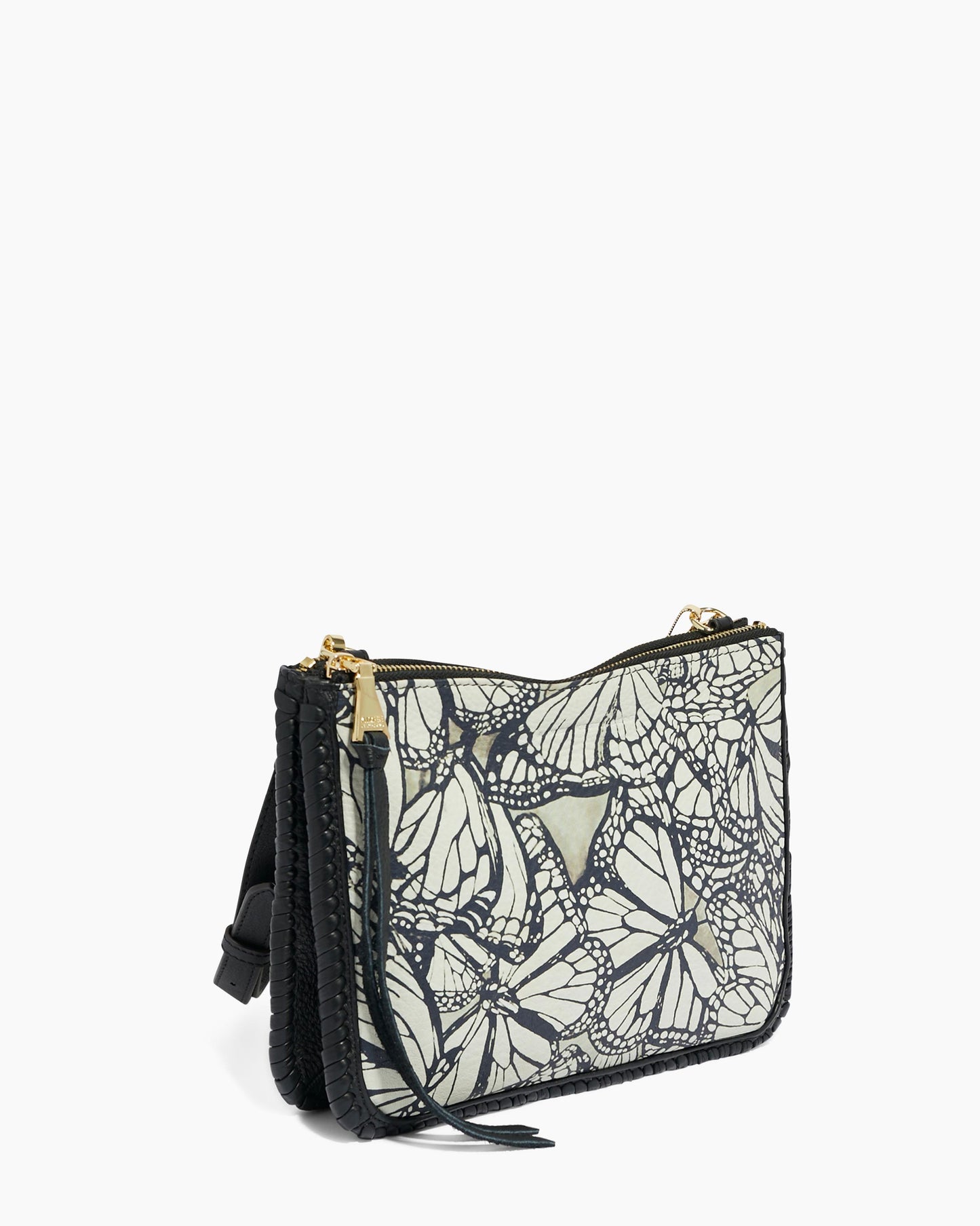 Famous Double Top Zip Crossbody by Aimee Kestenberg