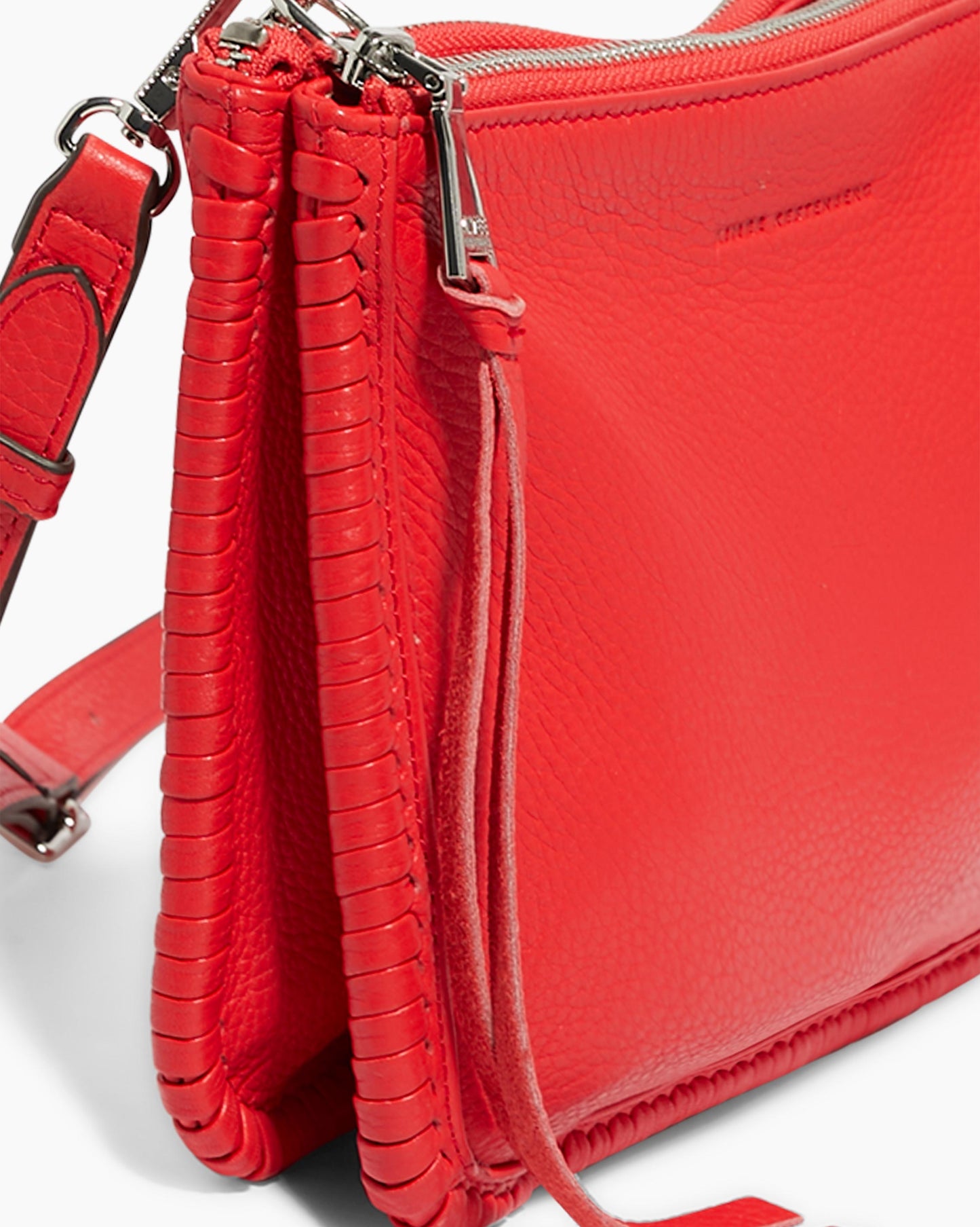 Famous Double Top Zip Crossbody by Aimee Kestenberg