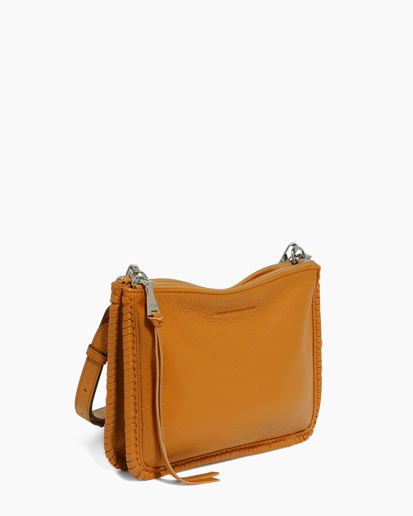 Famous Double Top Zip Crossbody by Aimee Kestenberg