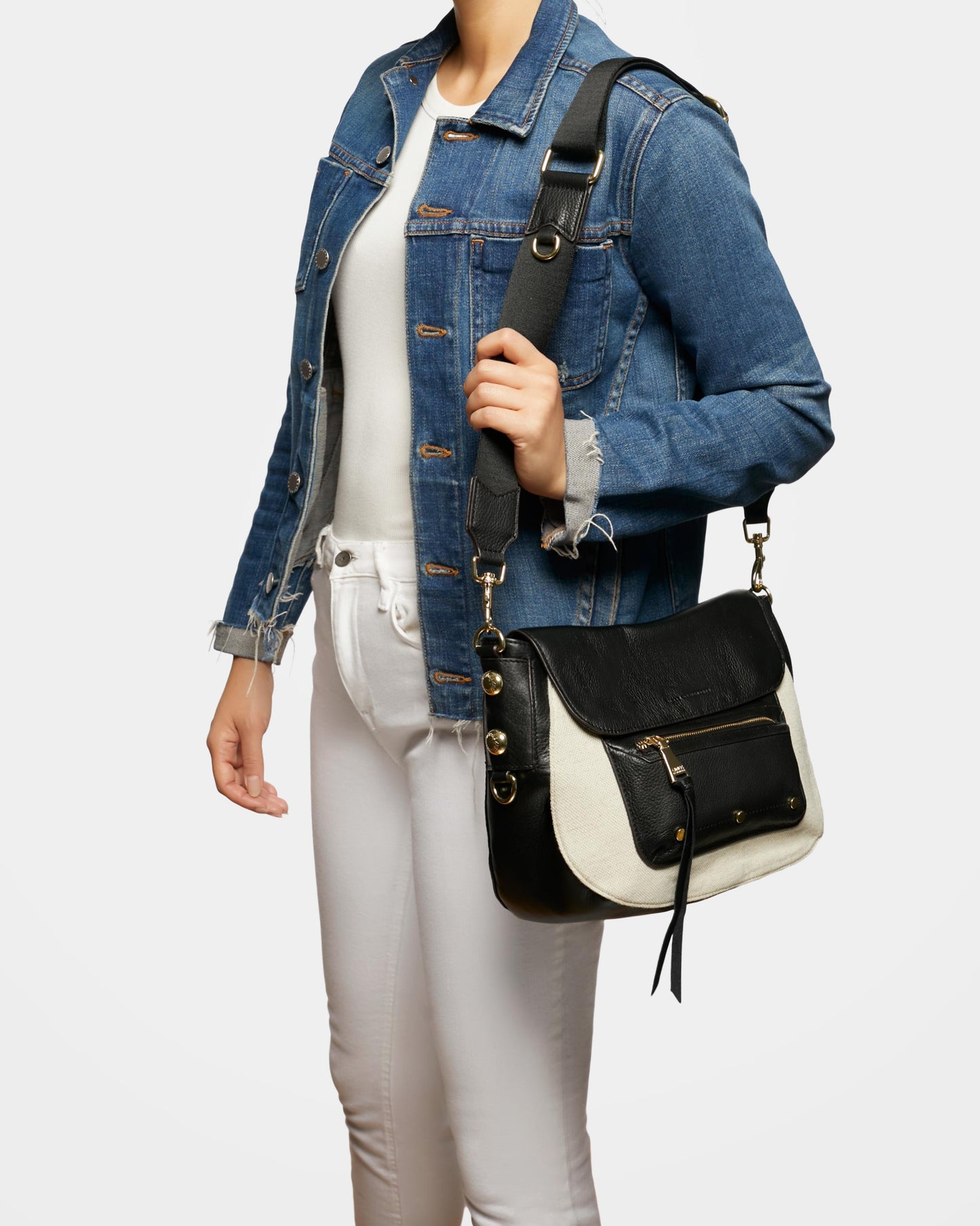 High Riser Convertible Canvas Crossbody by Aimee Kestenberg