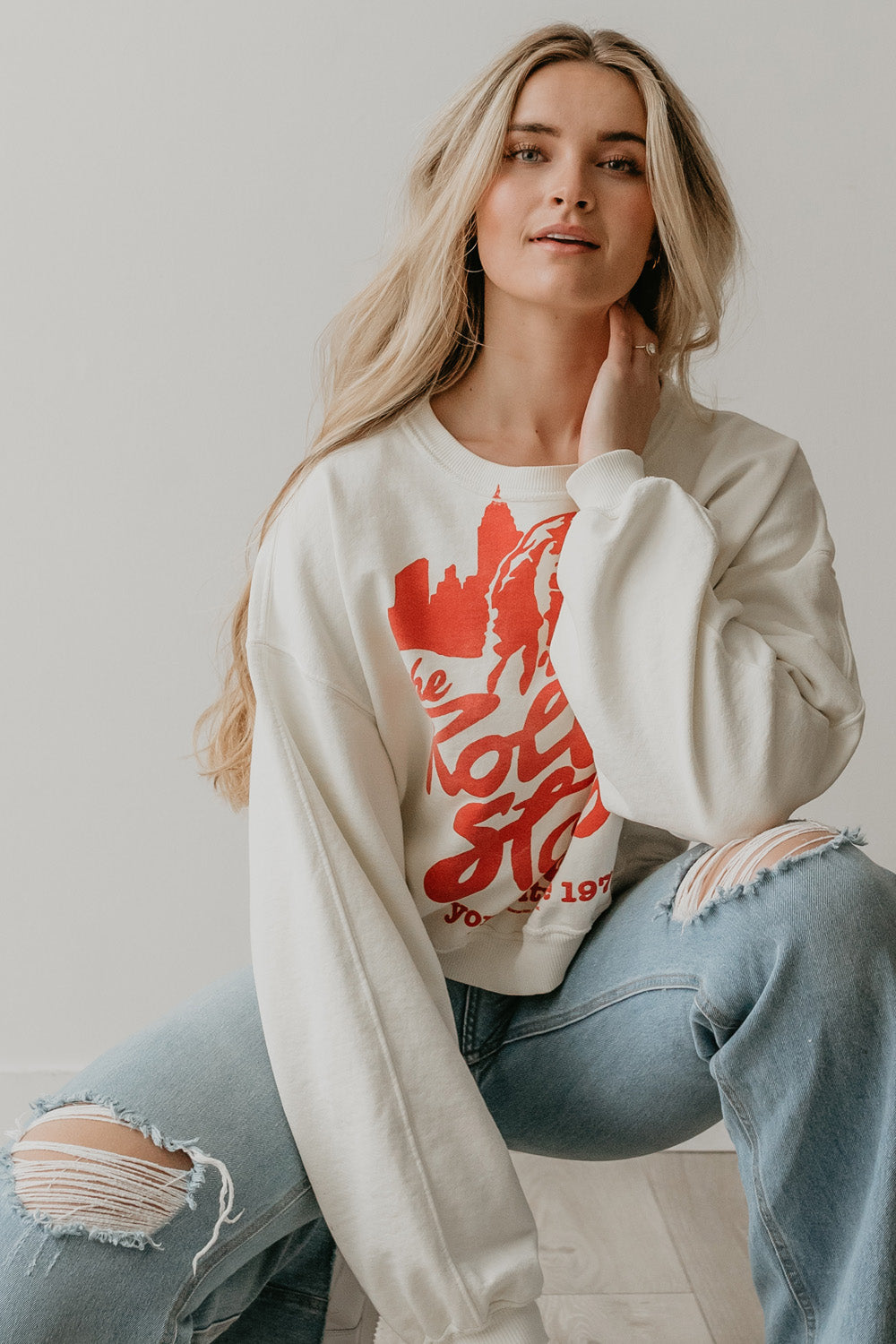 The Rolling Stones New York City Sweatshirt by People of Leisure