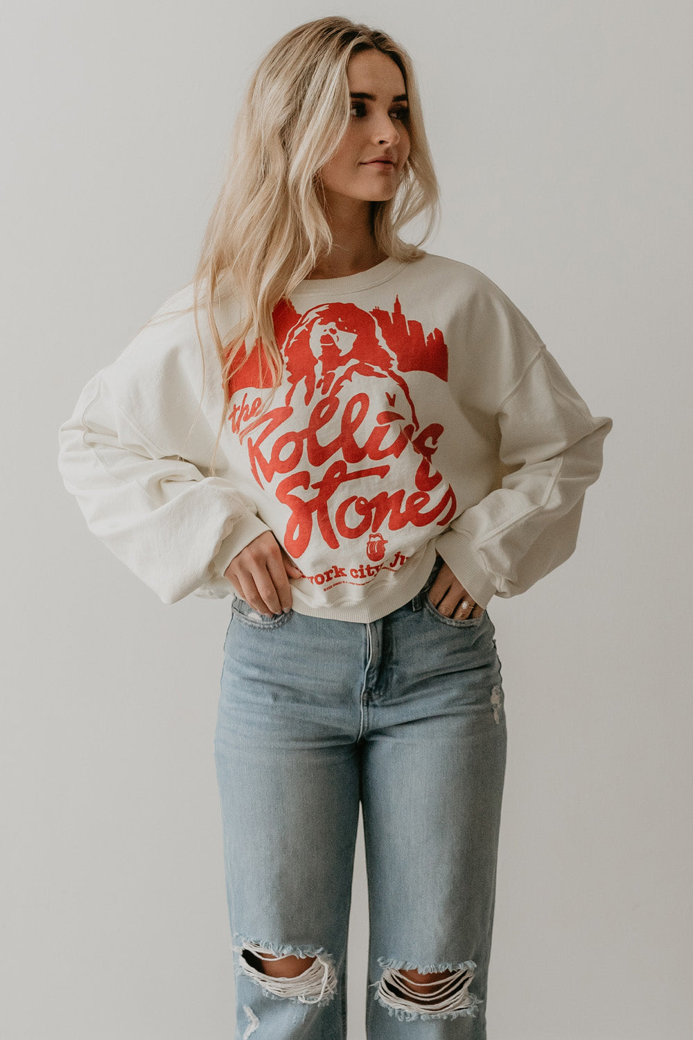 The Rolling Stones New York City Sweatshirt by People of Leisure