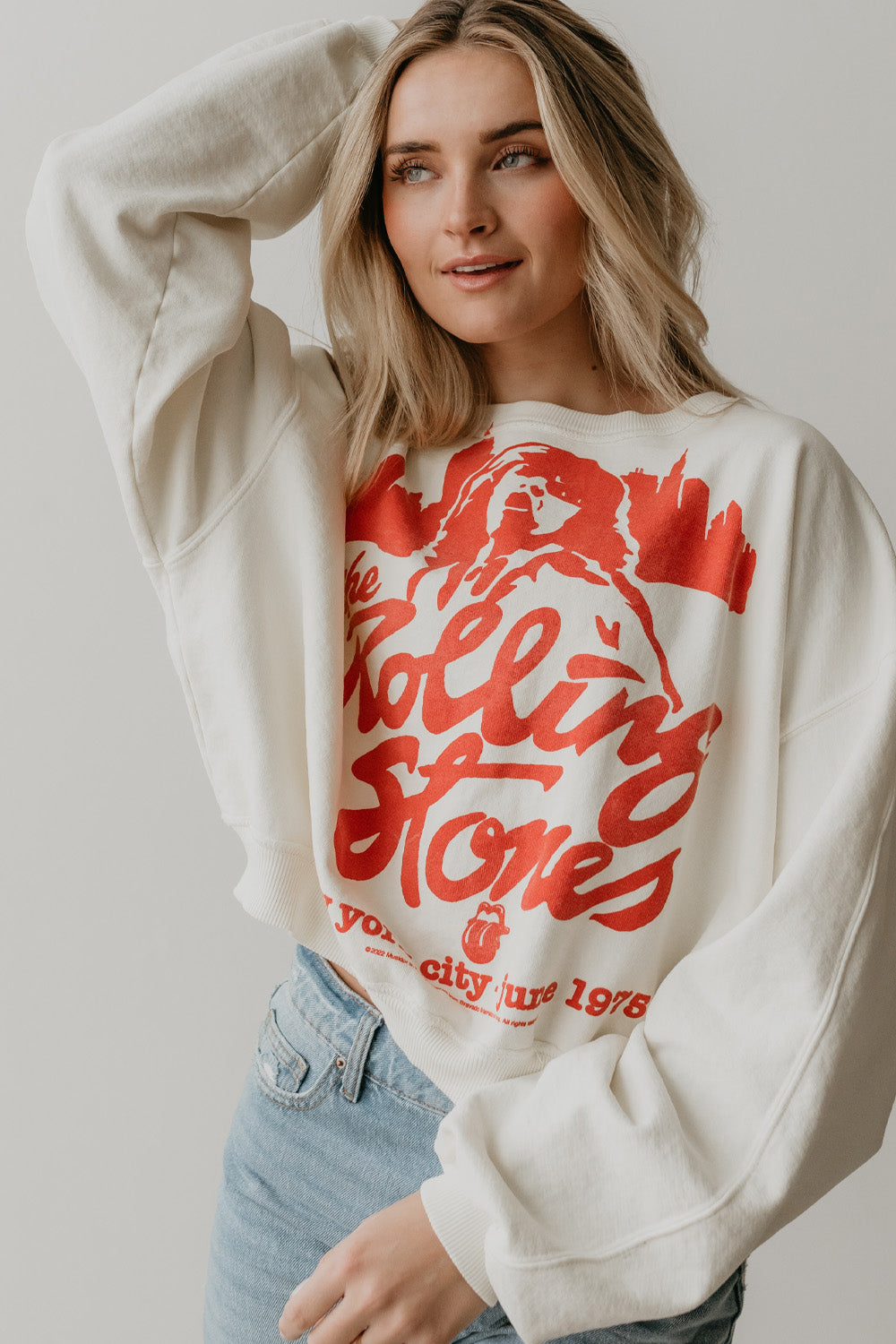 The Rolling Stones New York City Sweatshirt by People of Leisure