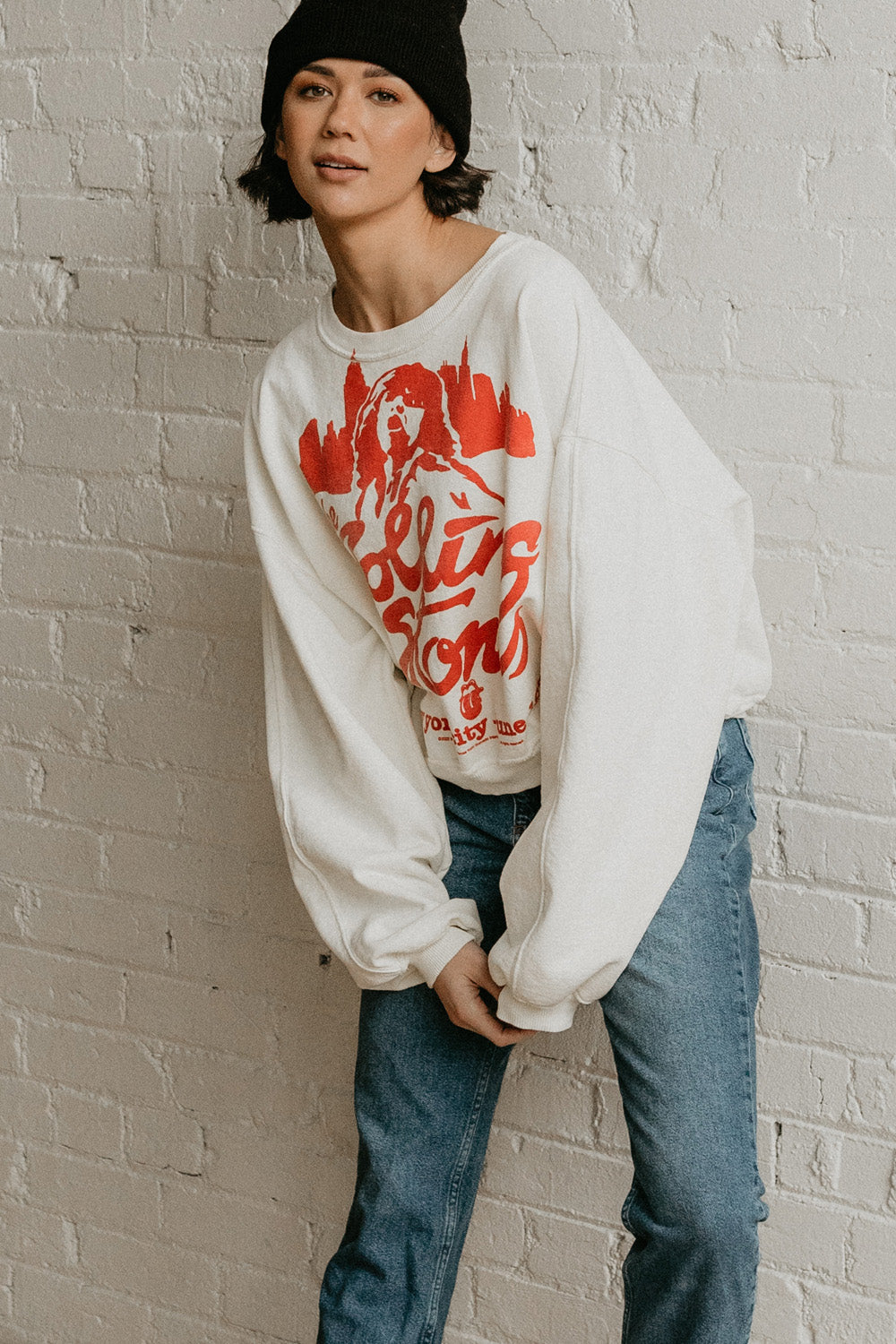 The Rolling Stones New York City Sweatshirt by People of Leisure