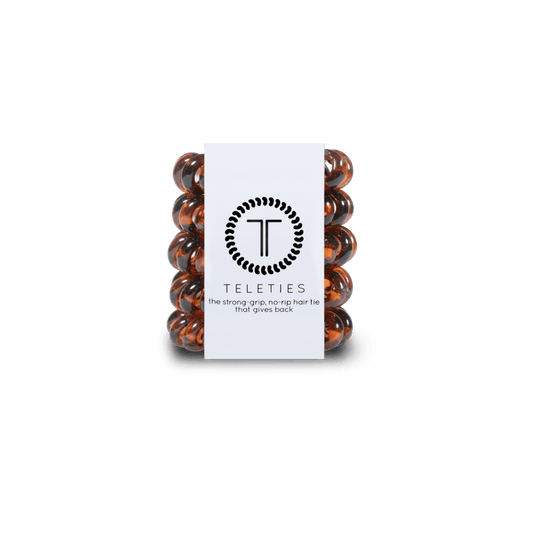 Tortoise Tiny Hair Ties